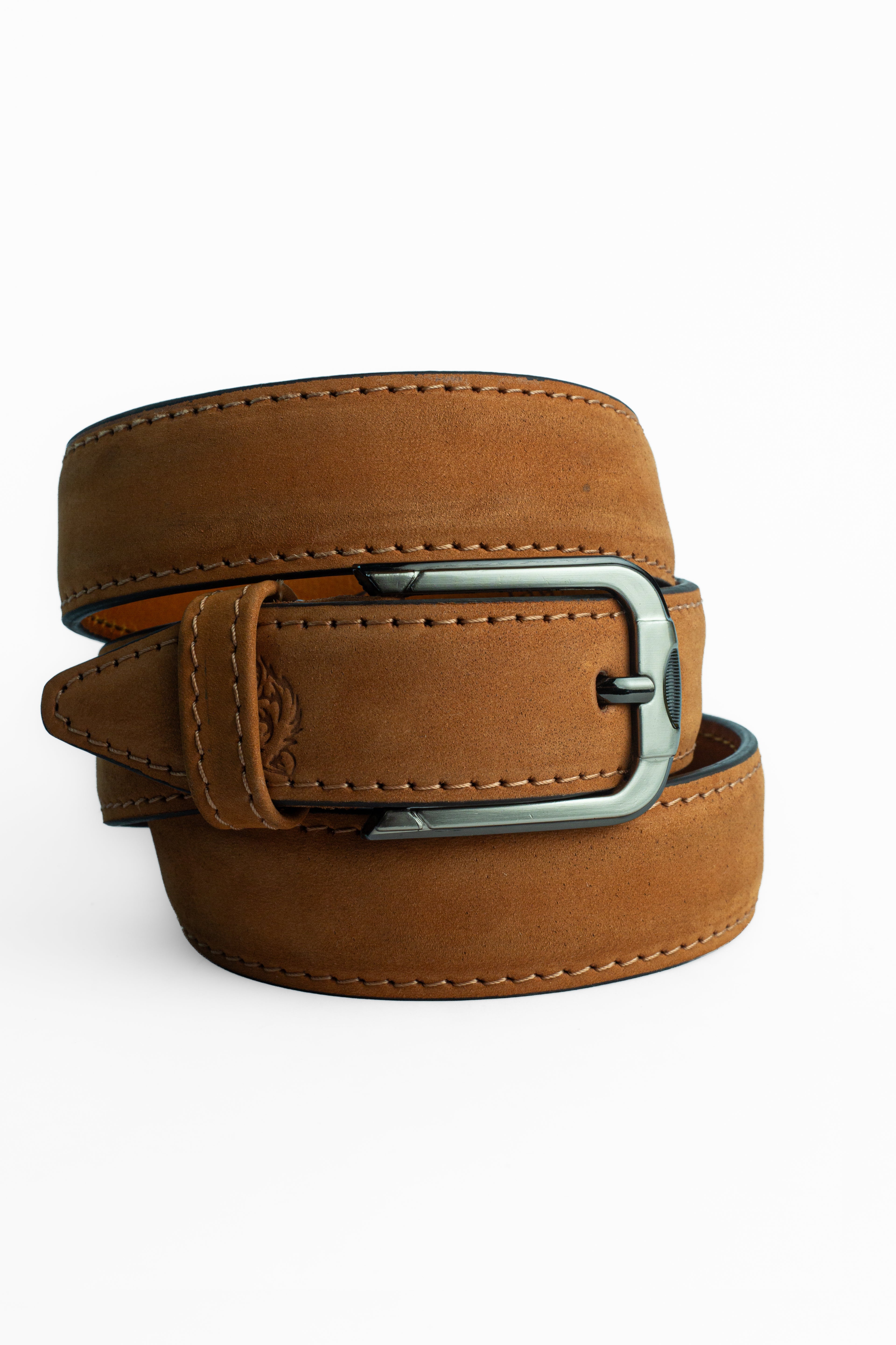 classic 1 sada waxed suede belt 3.5cm - Havan