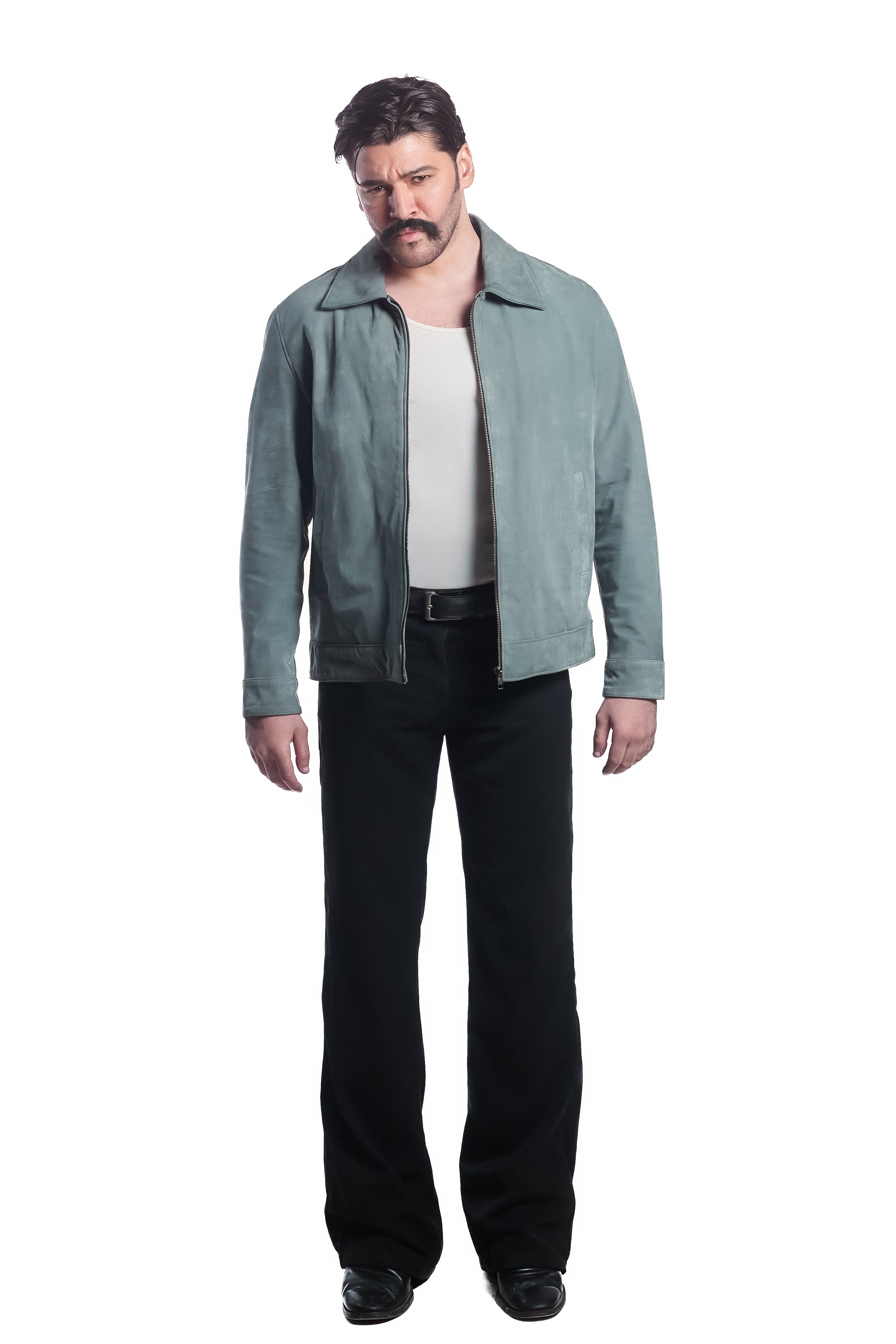 Italian Basic Nubuck Sky_Blue