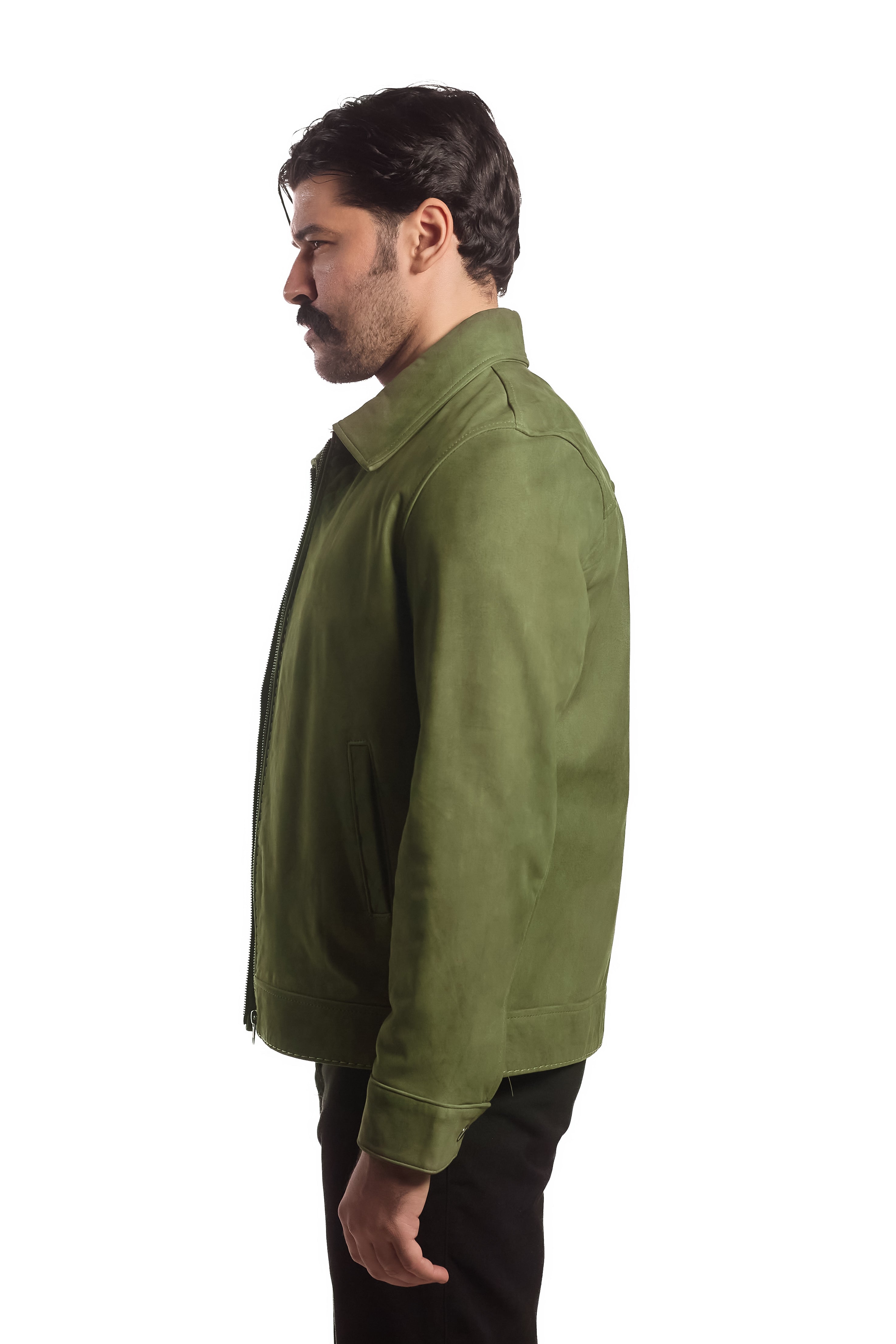 Italian Basic Nubuck Green