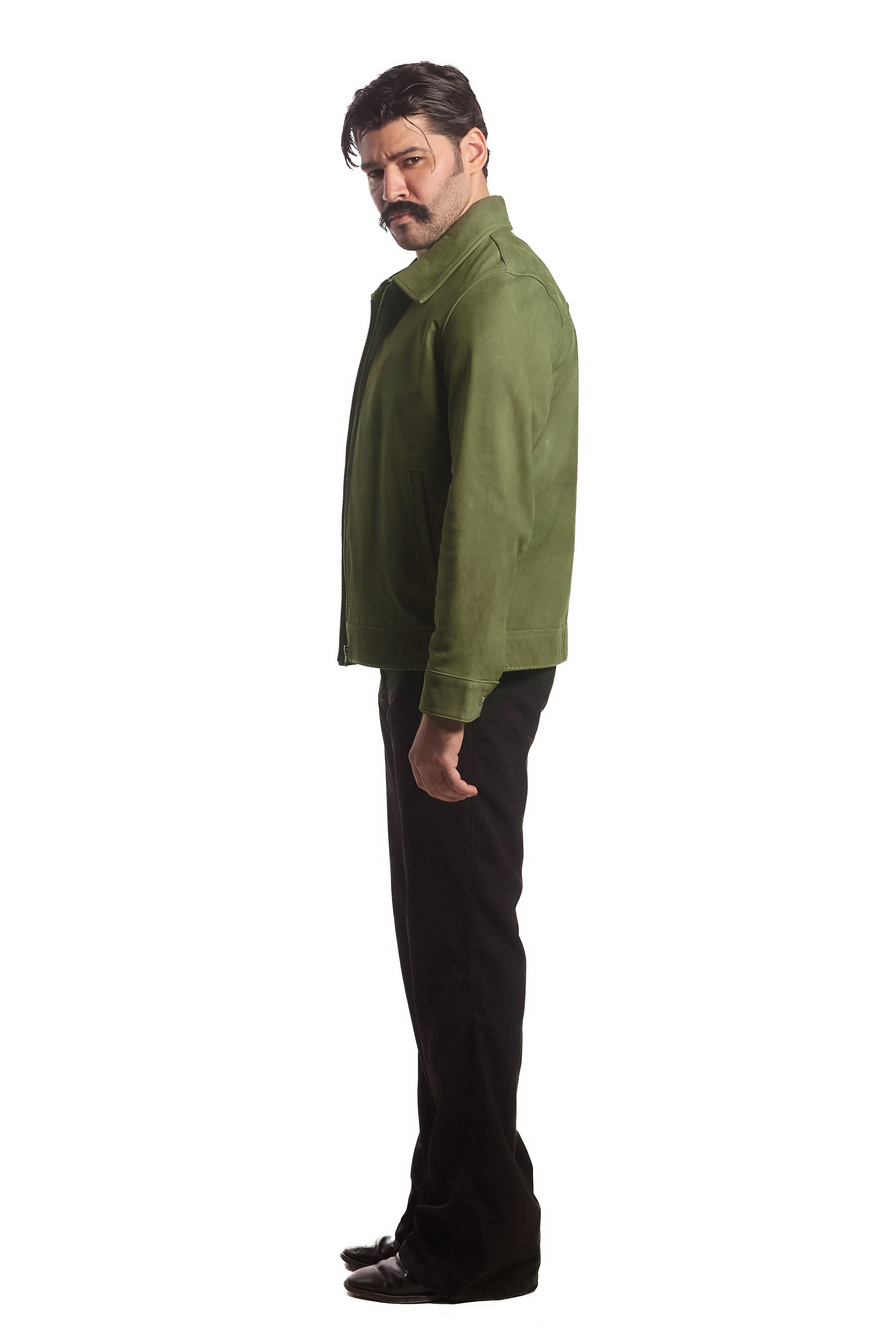 Italian Basic Nubuck Green