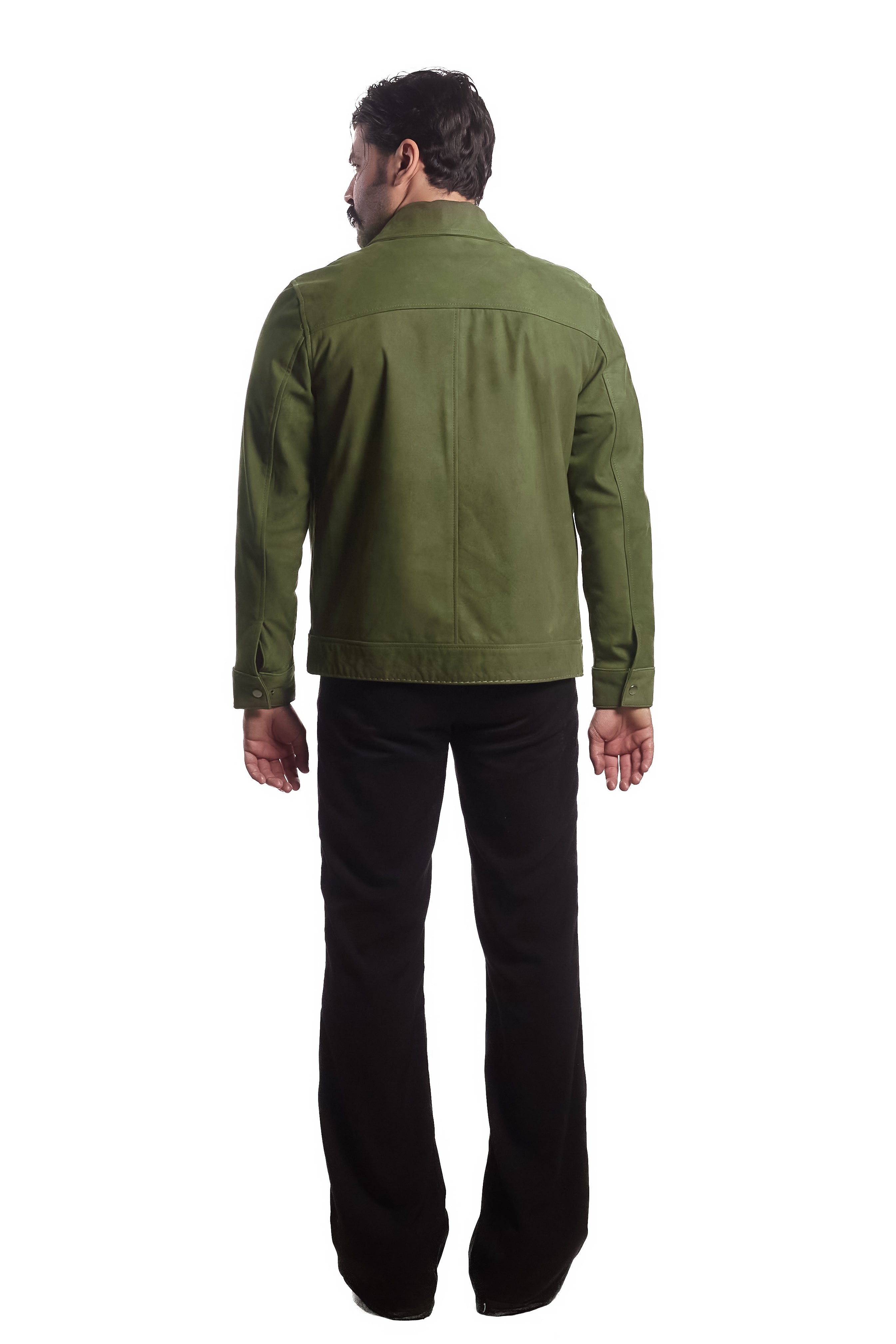 Italian Basic Nubuck Green