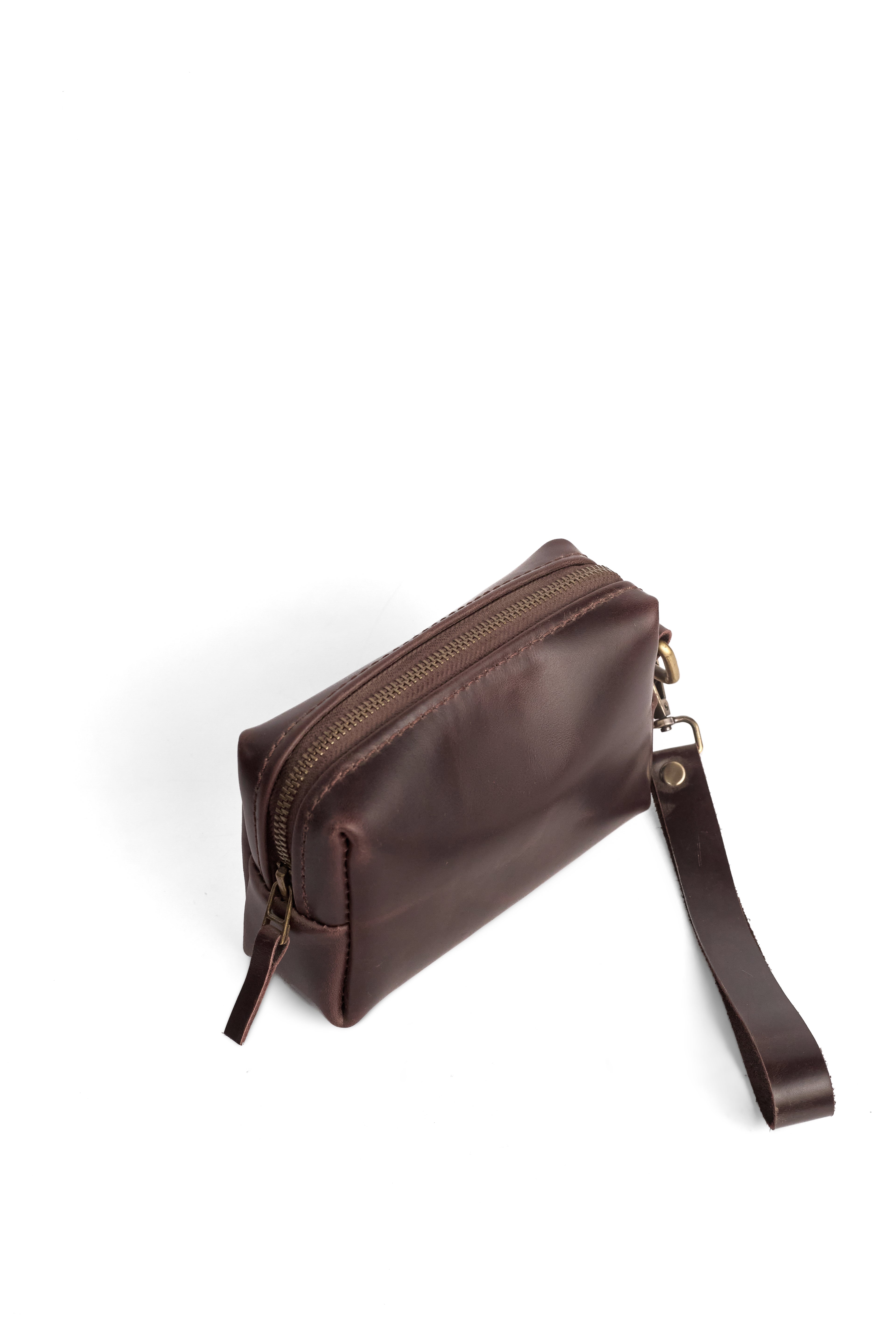 Hand Bag Brown Crazy Horse L