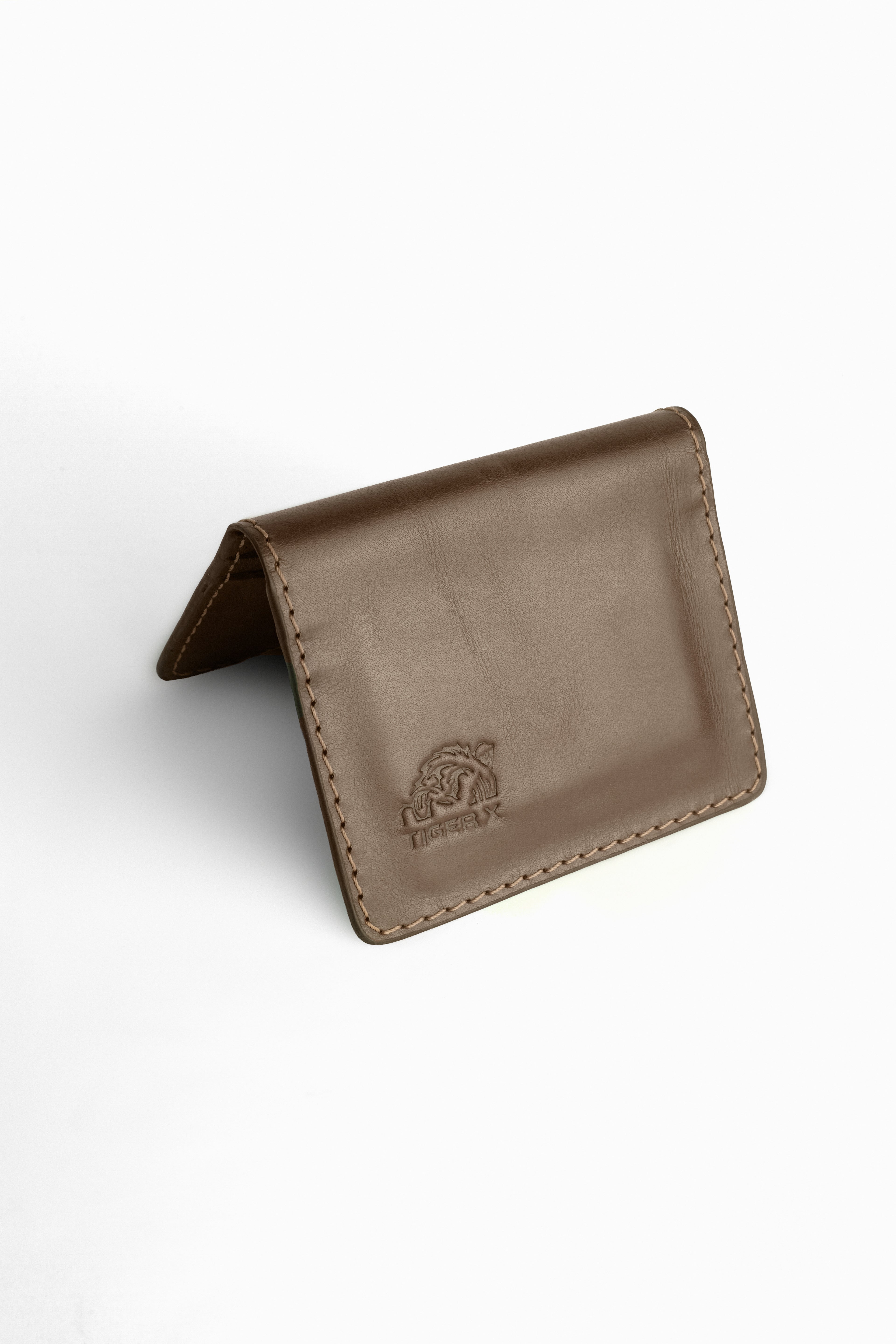 Card Holder Double Napa dark-brown