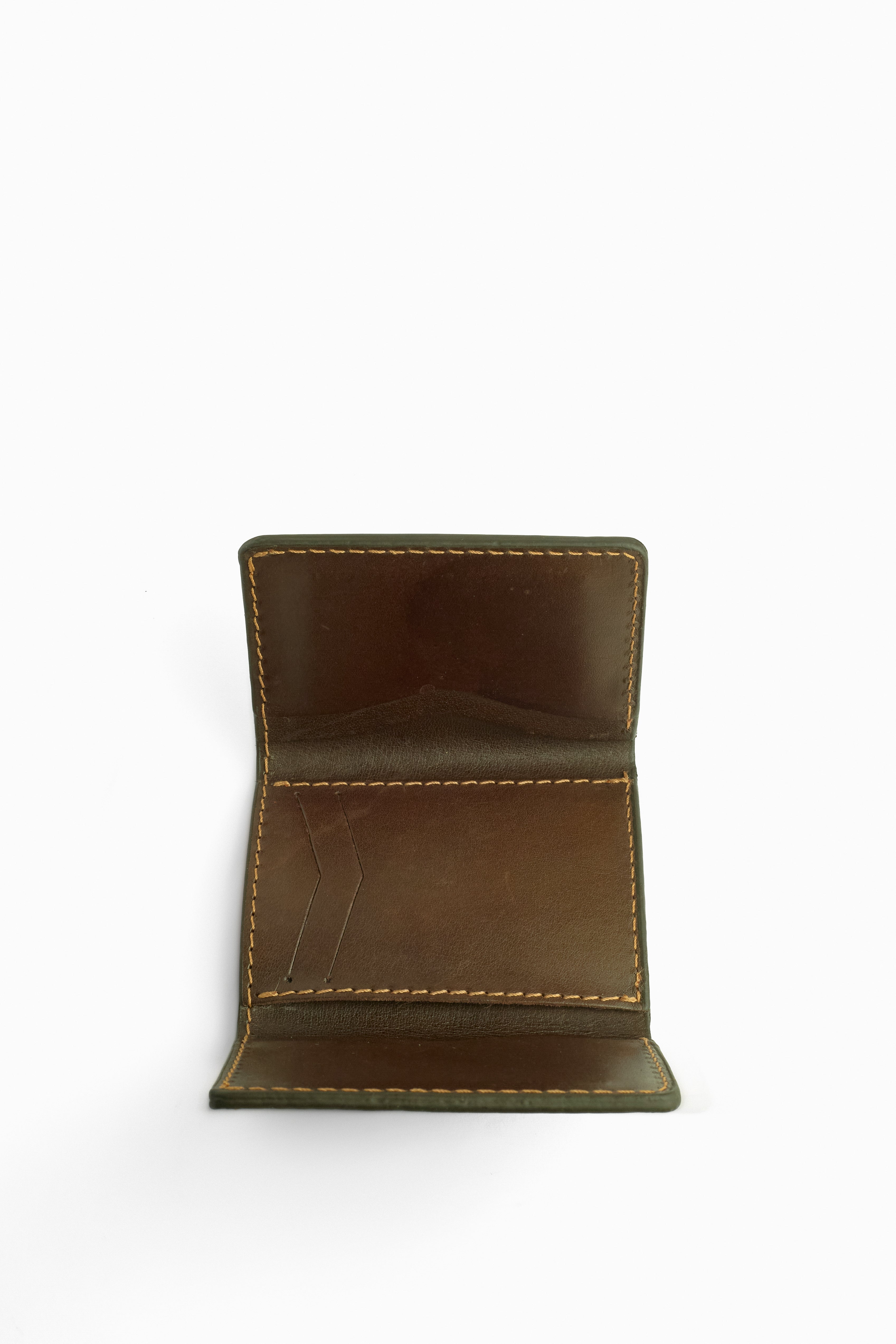 wallet napa Triple Capsule Station dark-brown