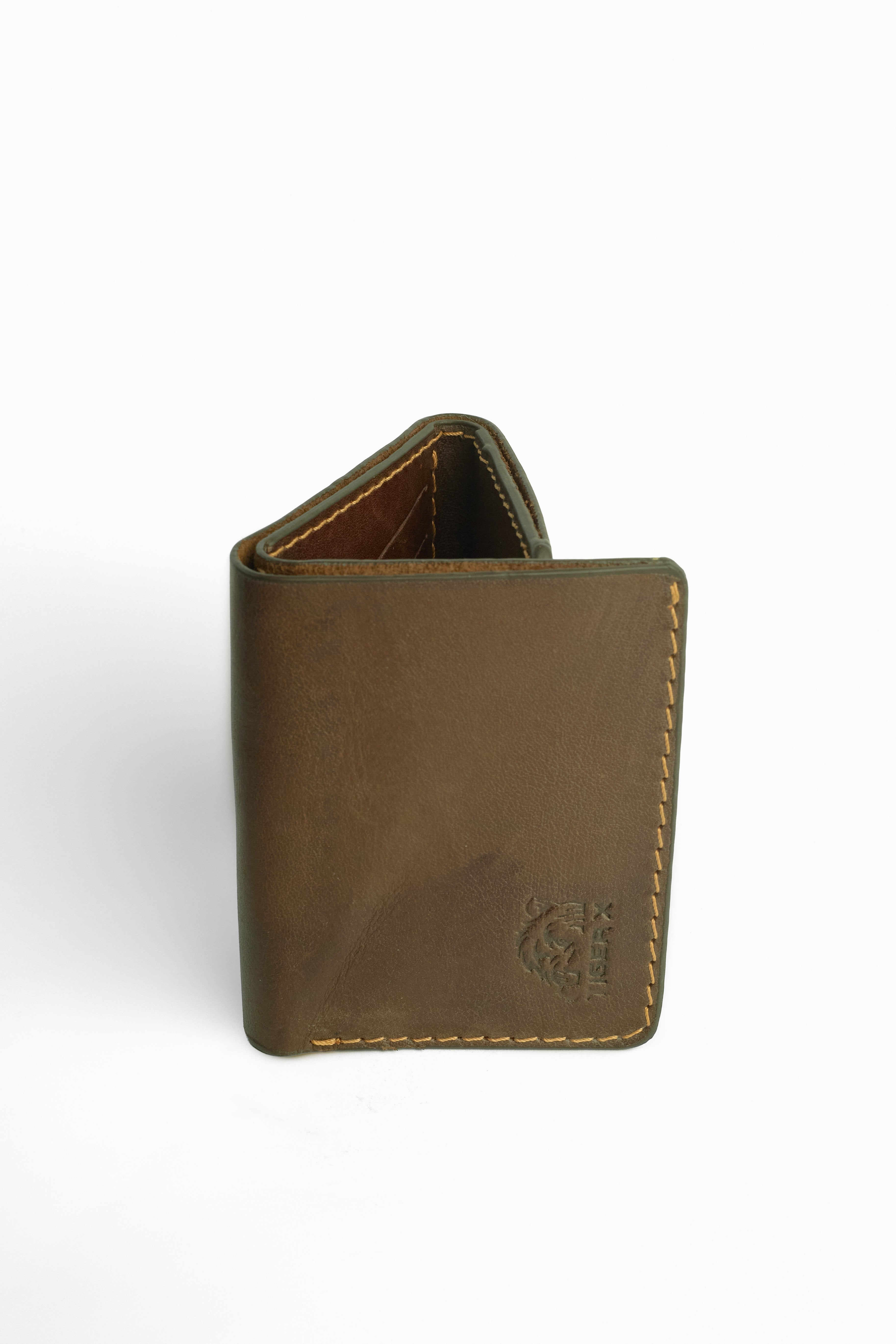 wallet napa Triple Capsule Station dark-brown