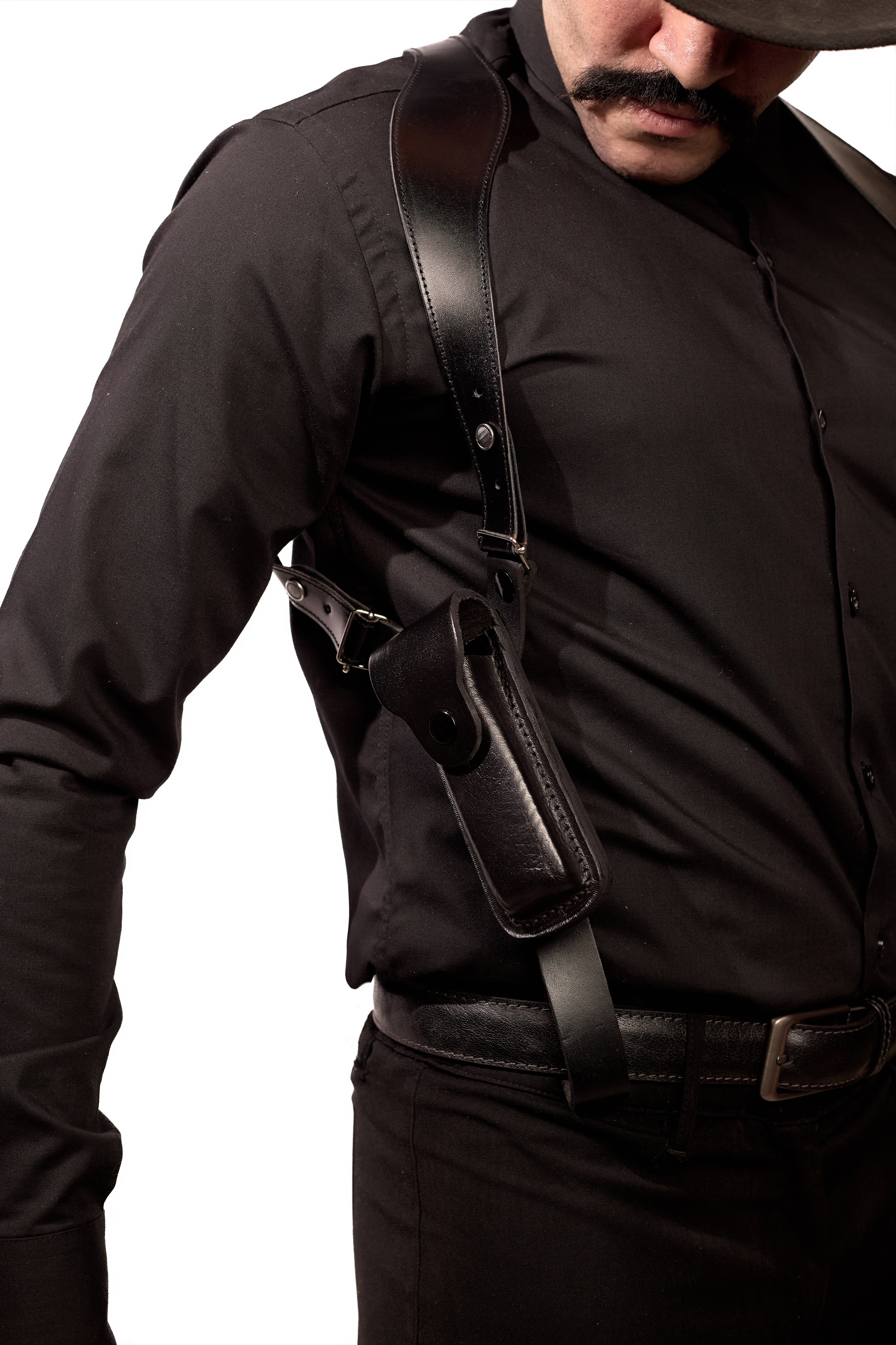 Shoulder Holster with Mag Pouch Black (Beretta)