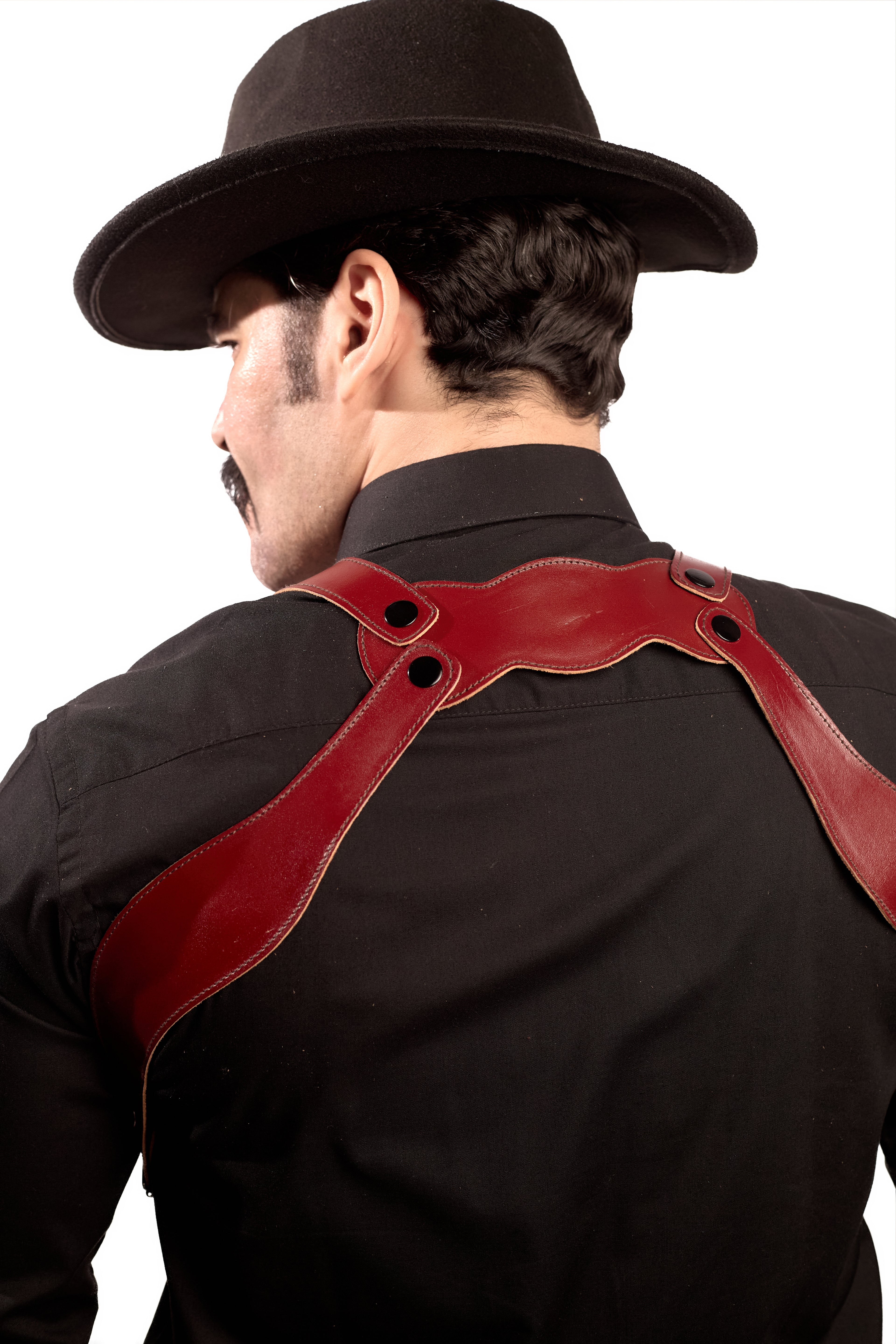 Shoulder Holster with Mag Pouch Burgundy (Beretta)