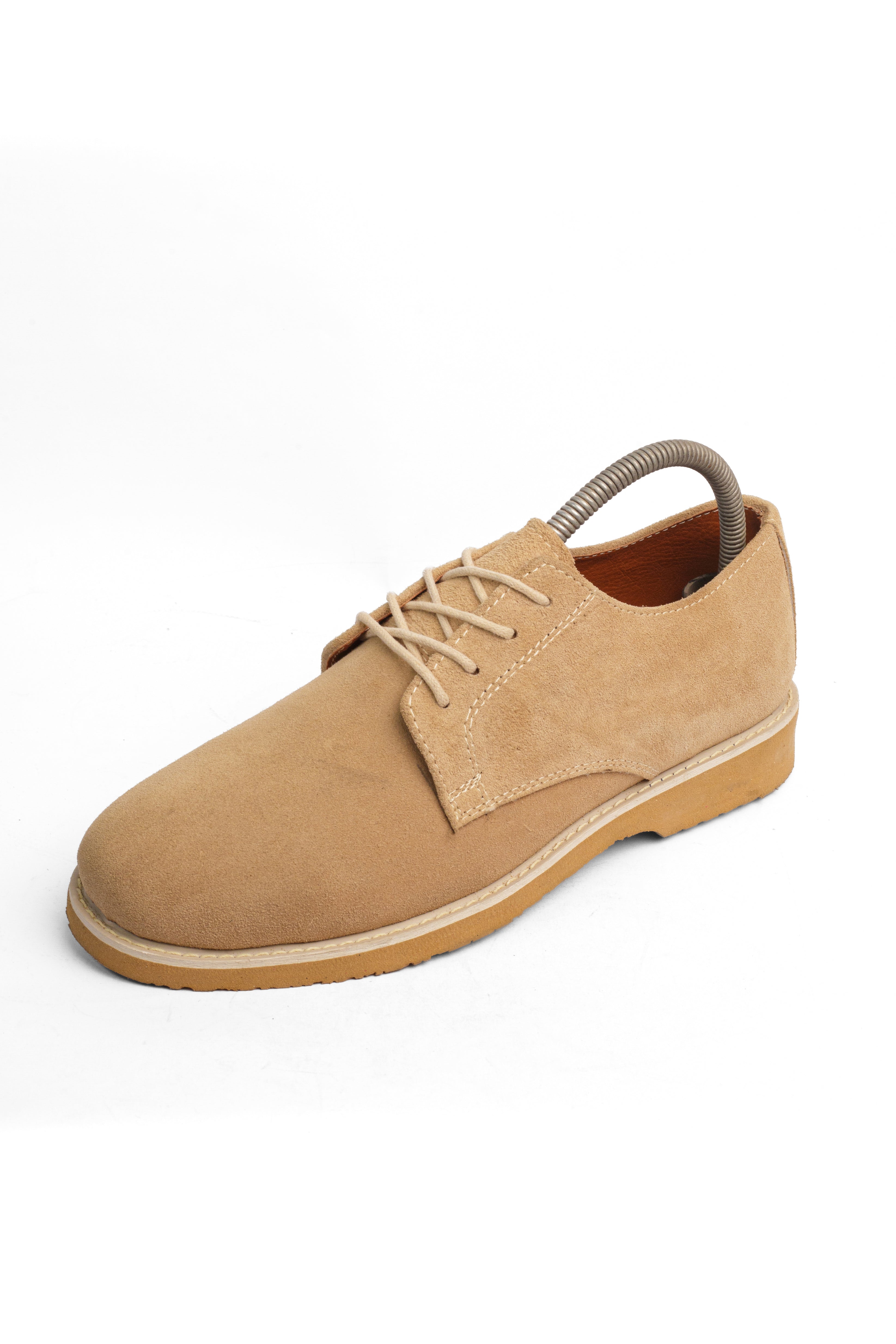 Suede Shoes - Beige