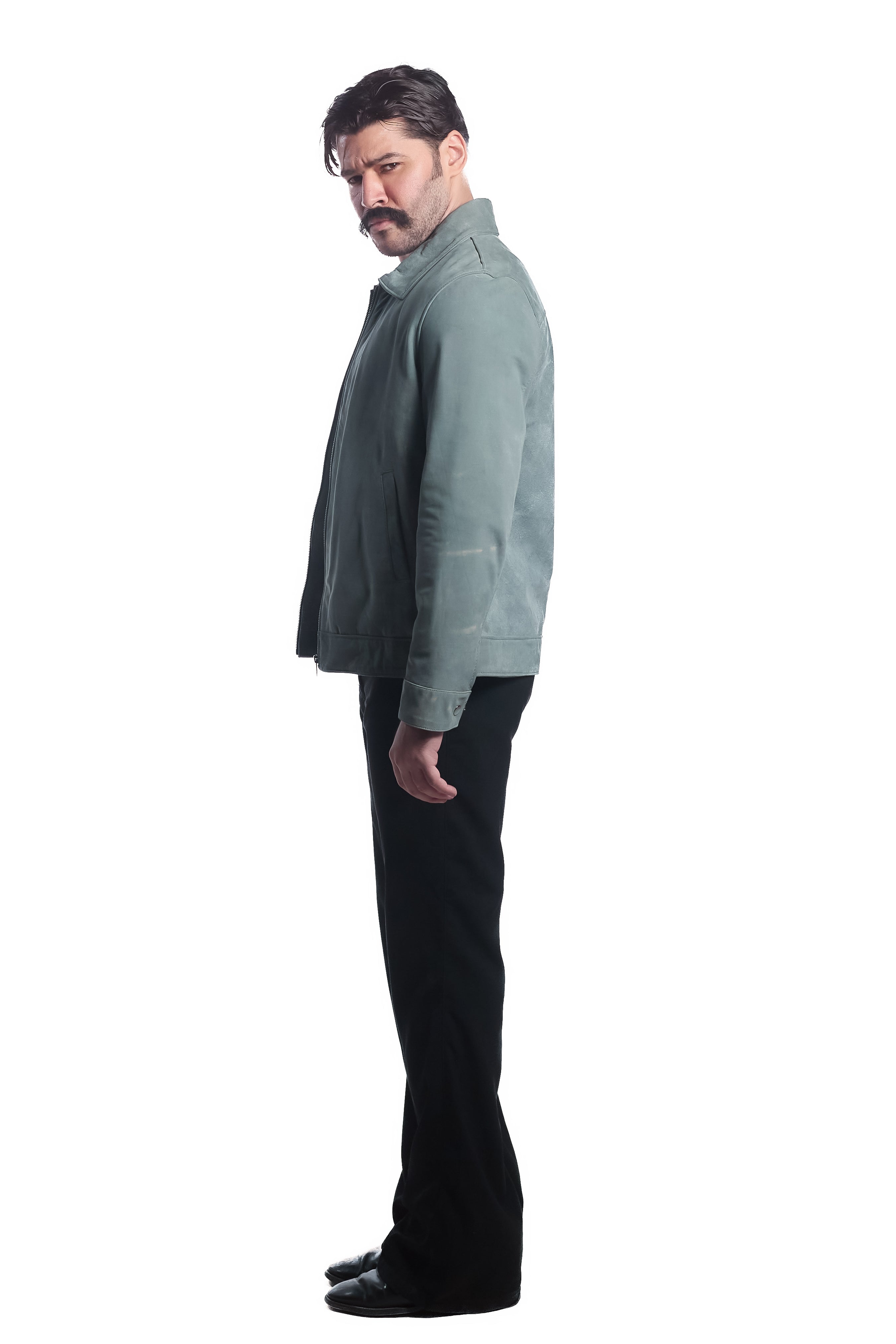Italian Basic Nubuck Sky_Blue