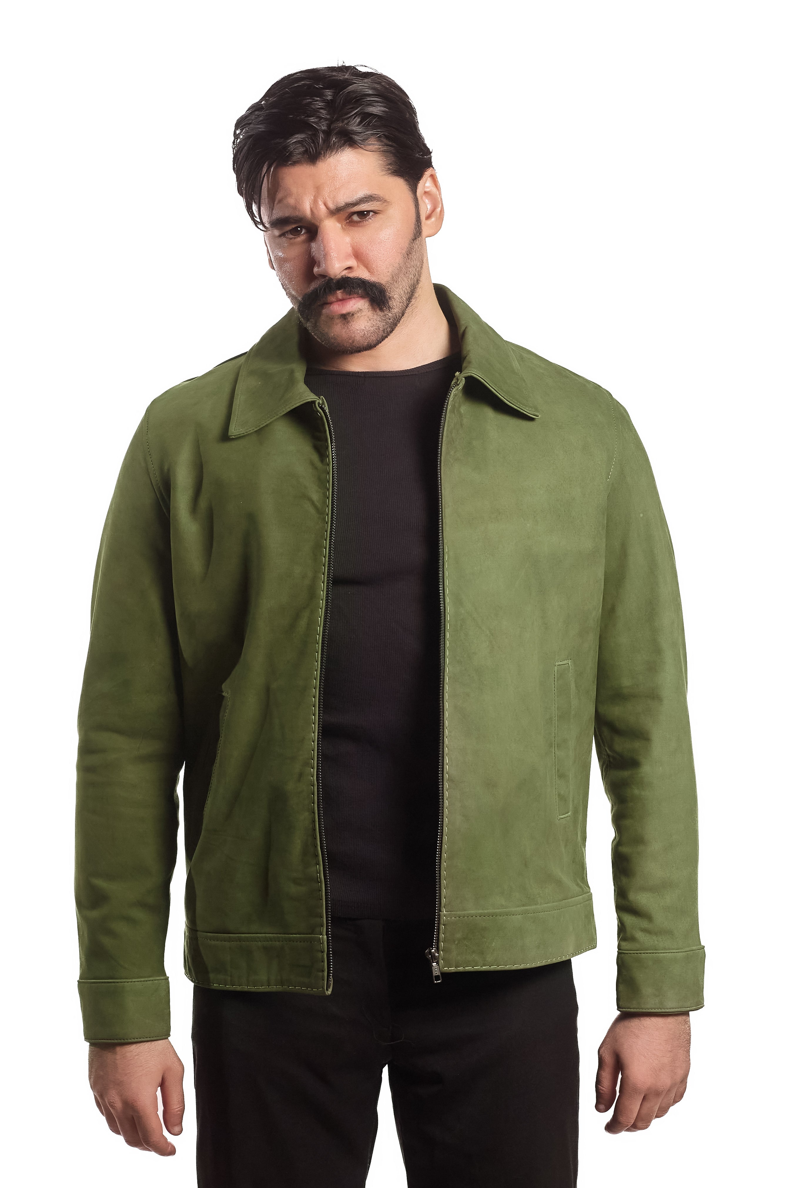 Italian Basic Nubuck Green