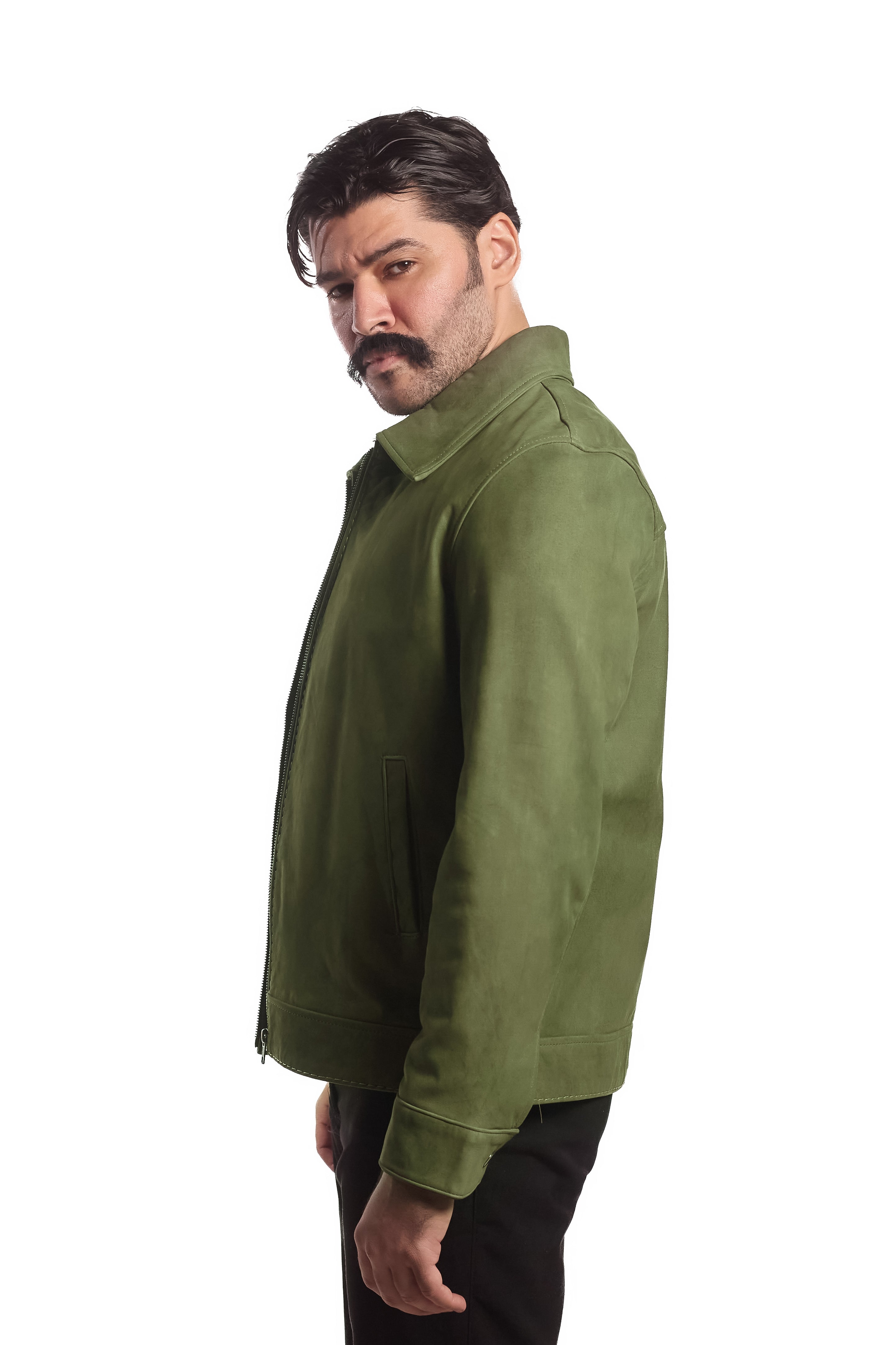 Italian Basic Nubuck Green