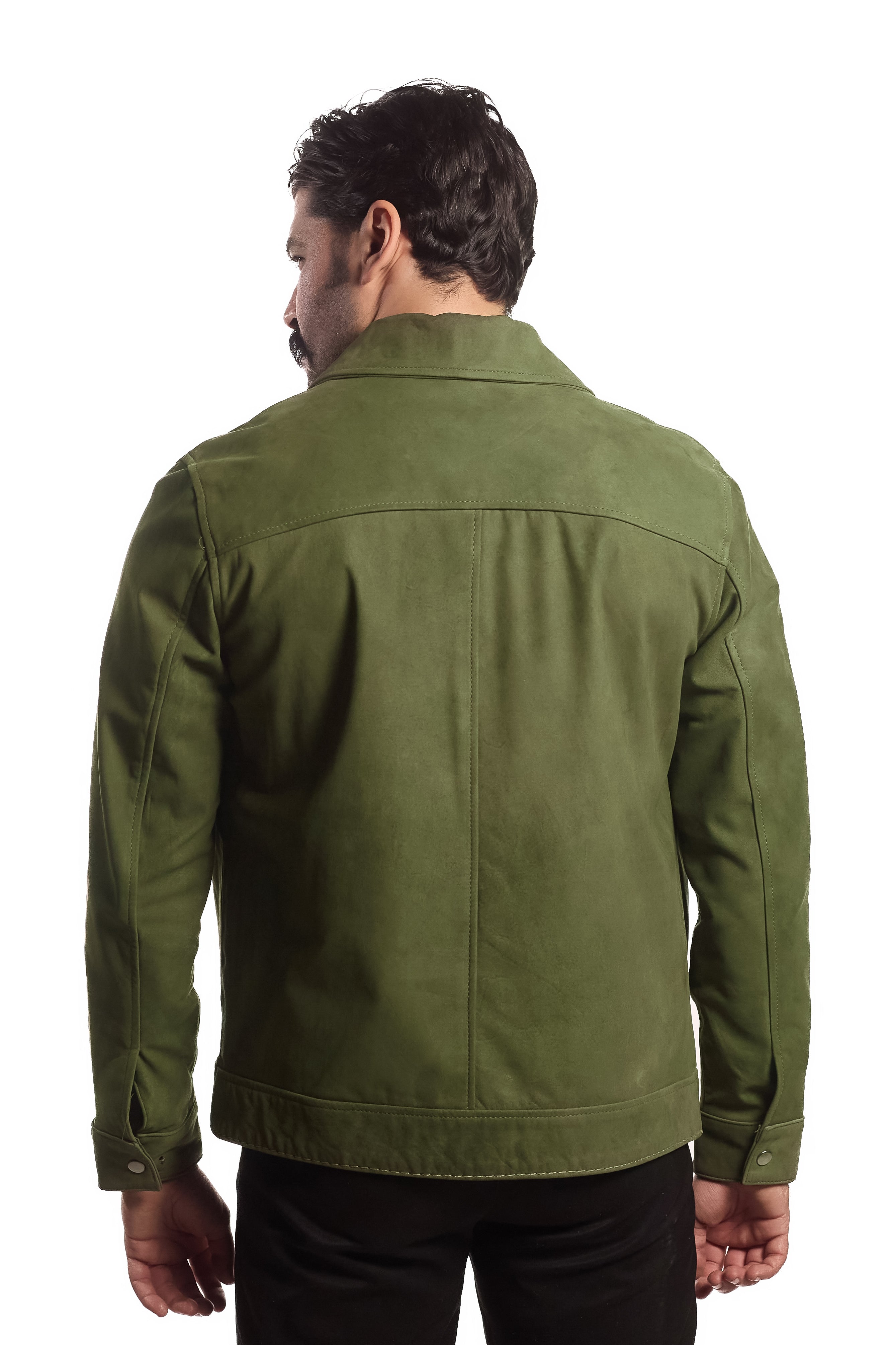 Italian Basic Nubuck Green