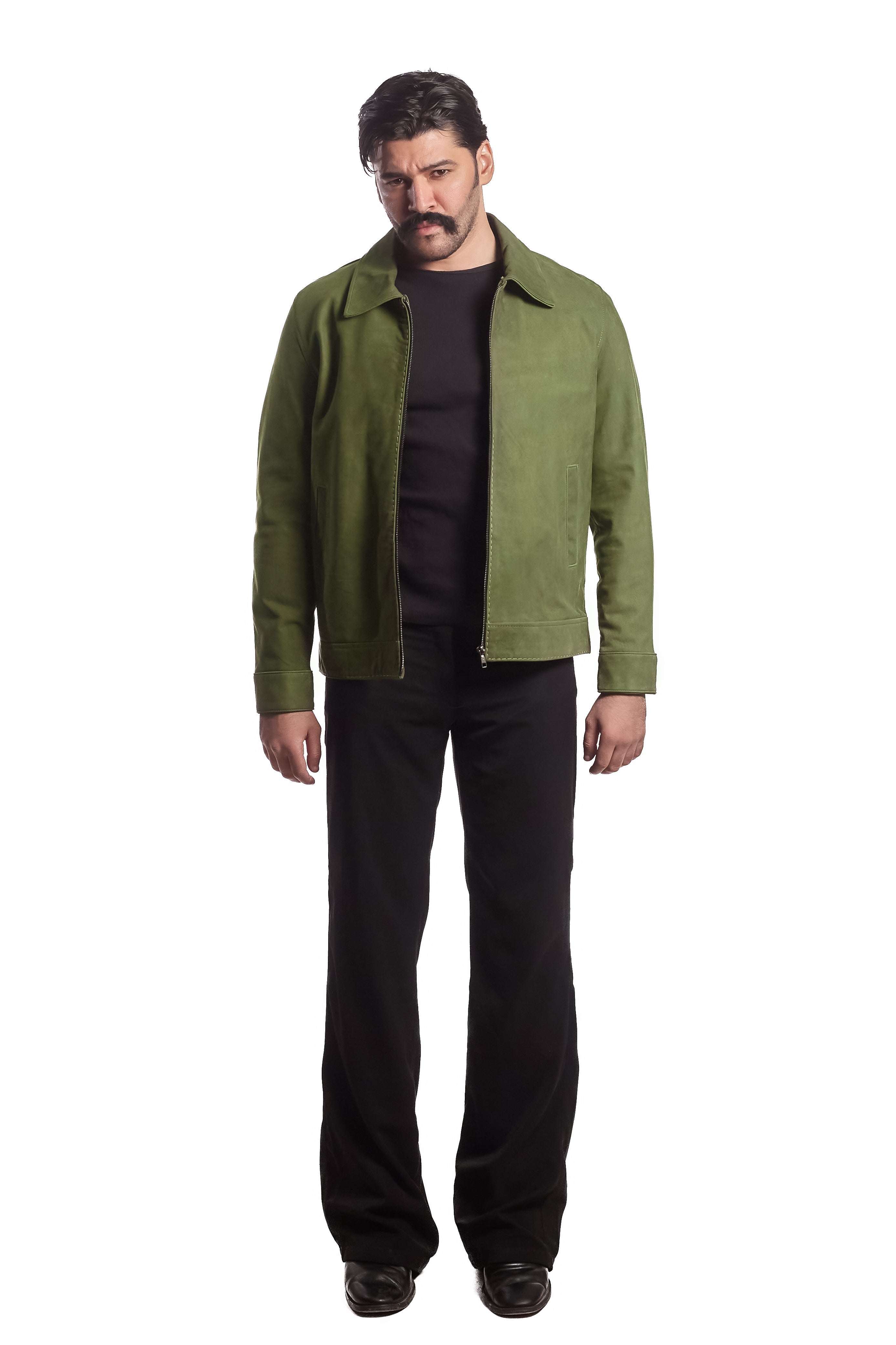Italian Basic Nubuck Green