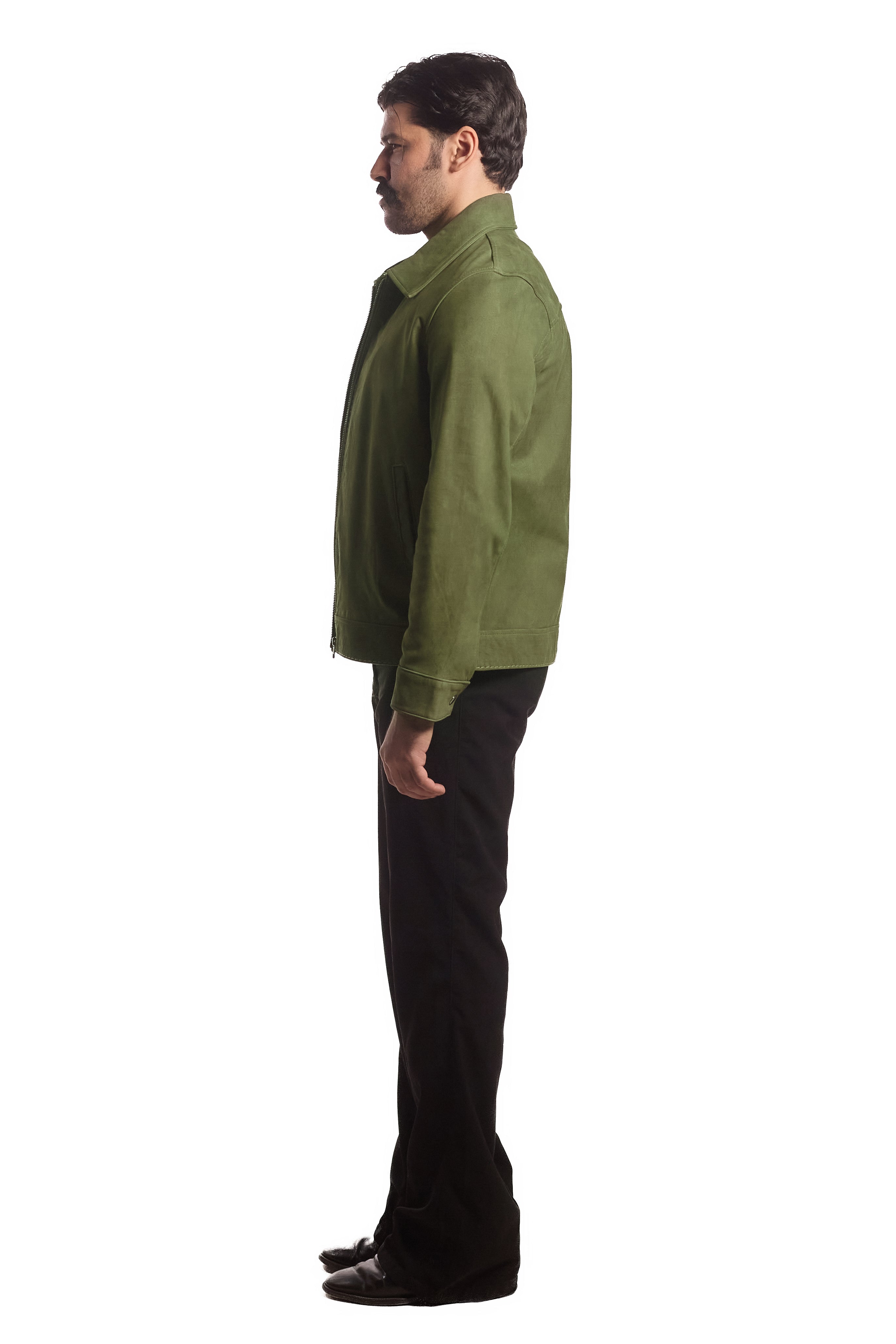 Italian Basic Nubuck Green