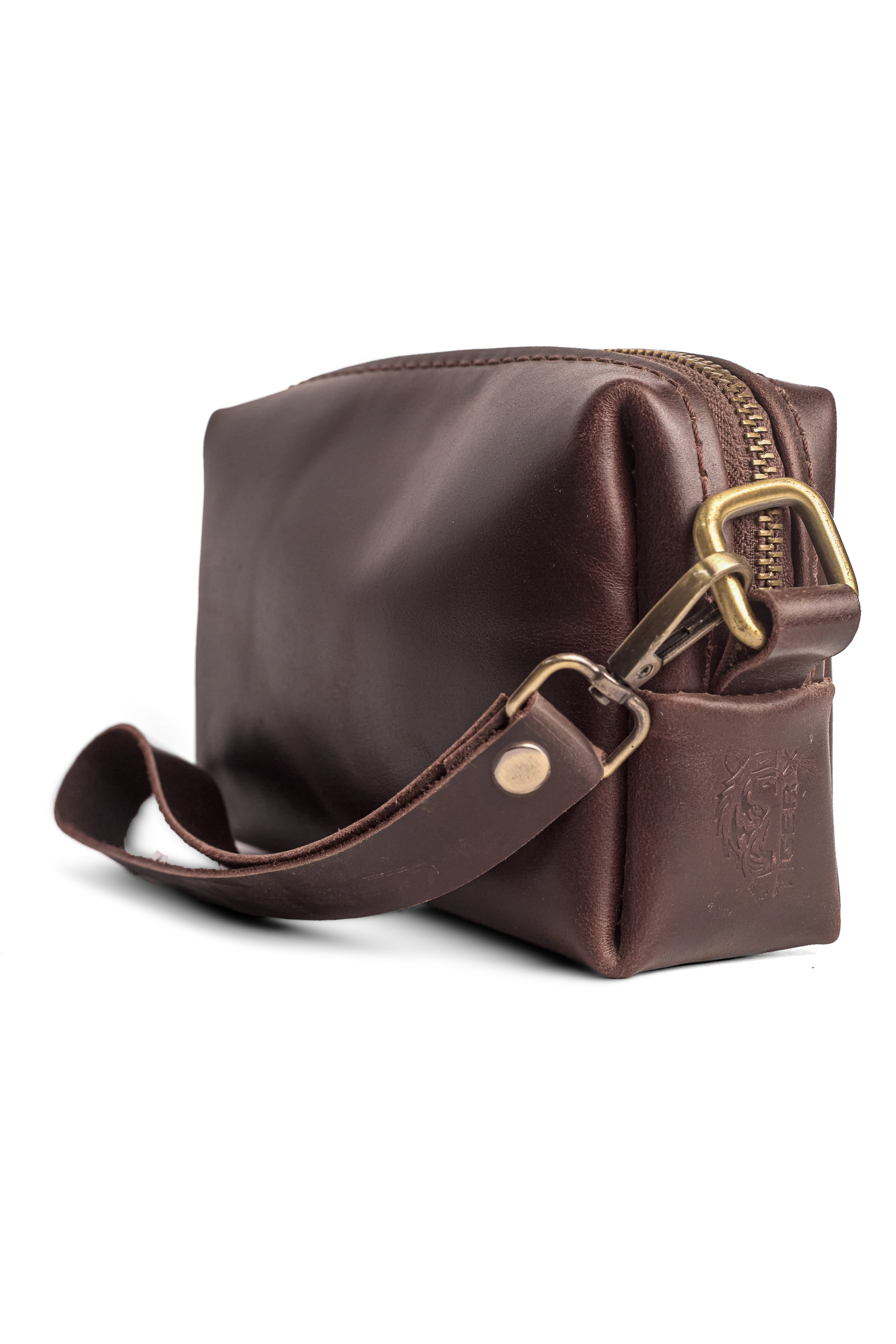 Hand Bag Brown Crazy Horse L