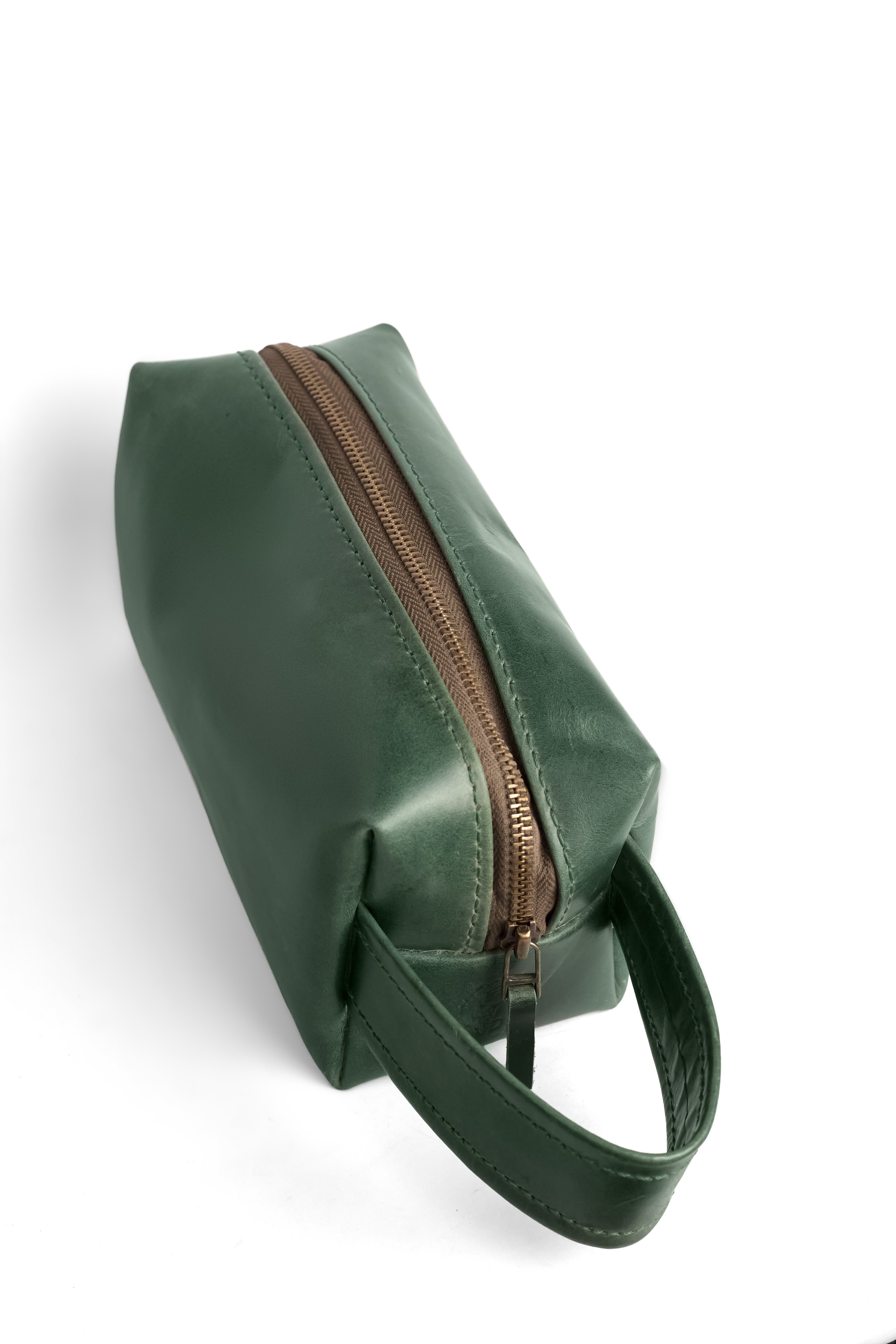 Hand Bag Green Crazy Horse XL