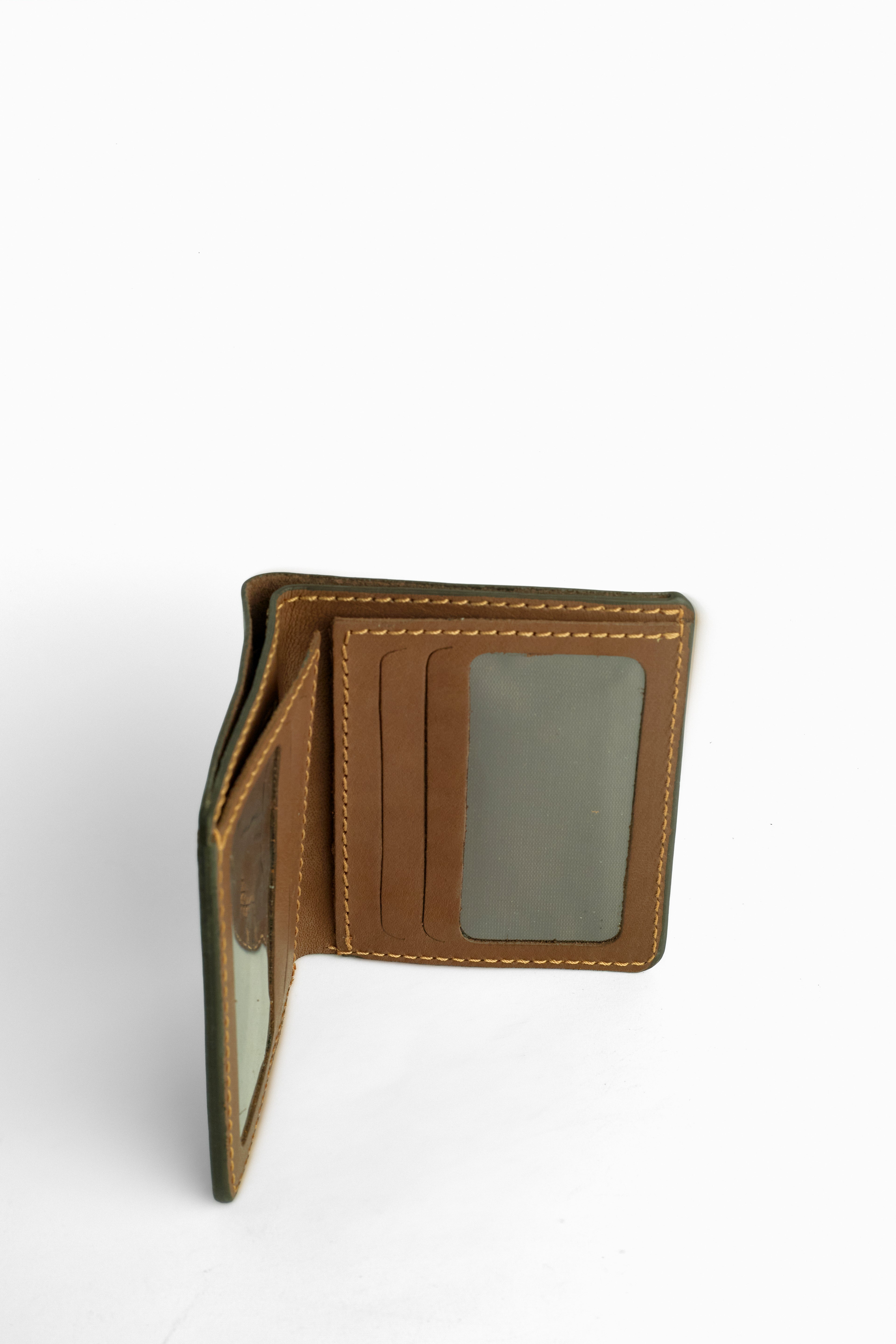 wallet napa Split Clear brown