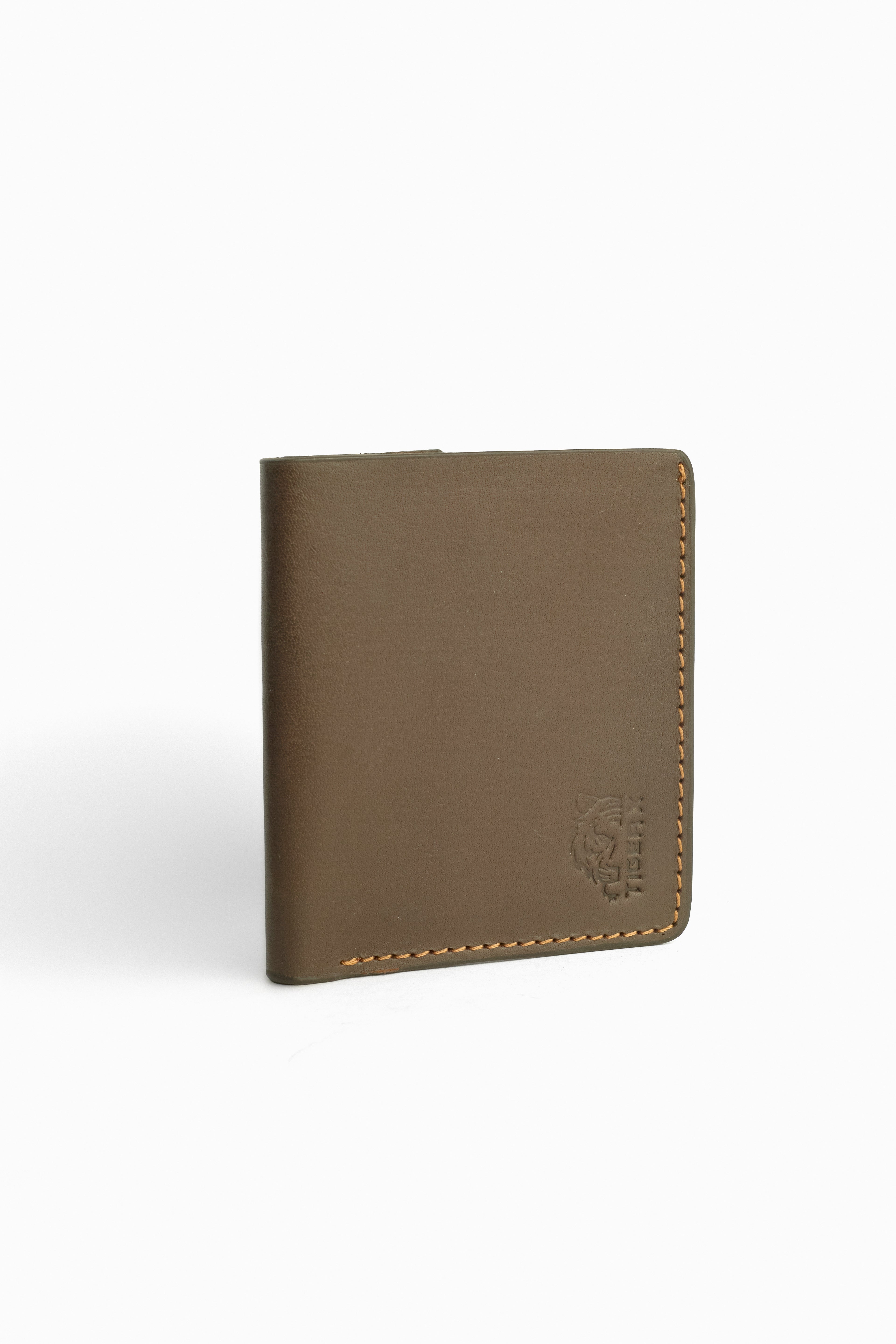 wallet napa Split Clear drak-brown
