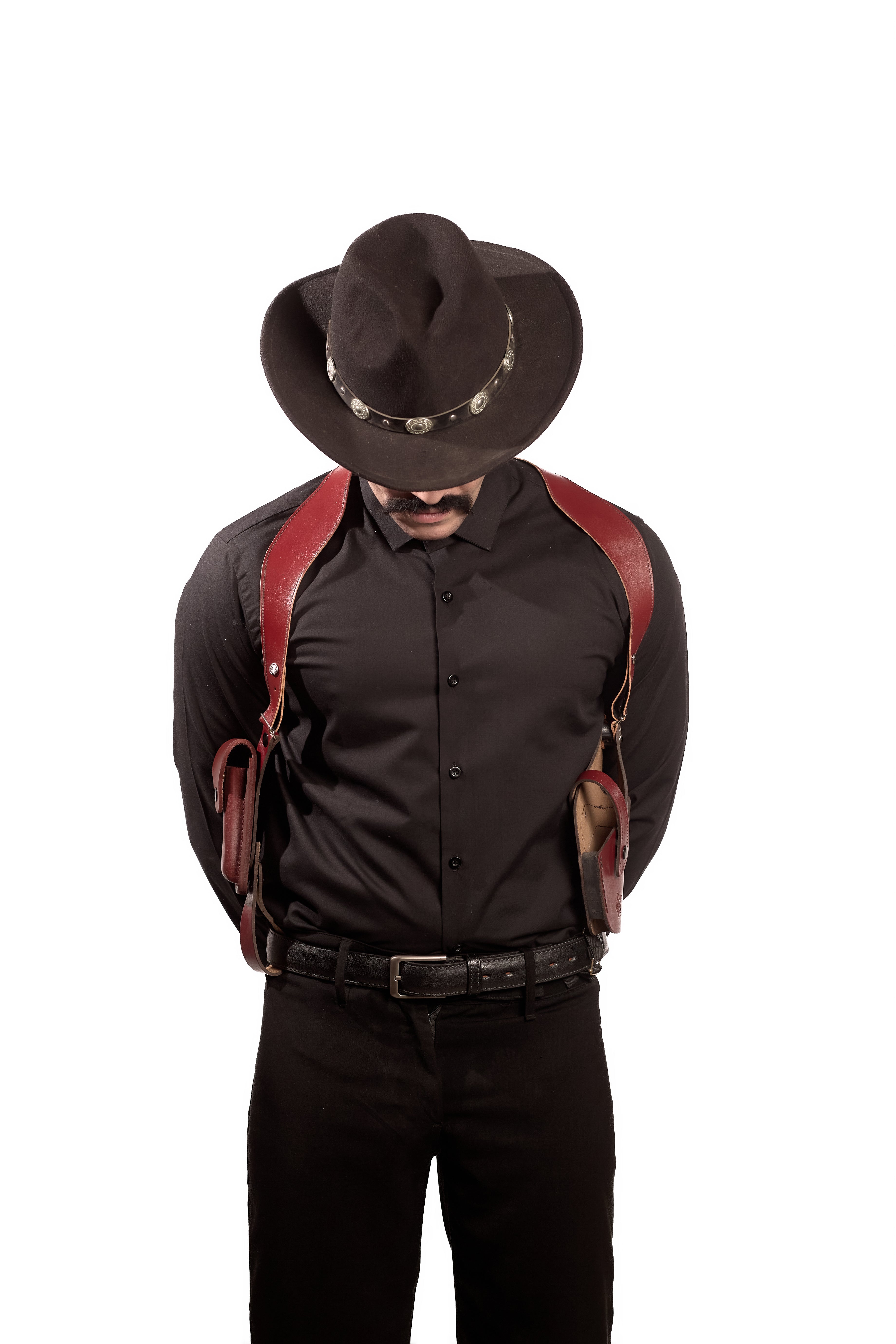 Shoulder Holster with Mag Pouch Burgundy (Sig_sauer)