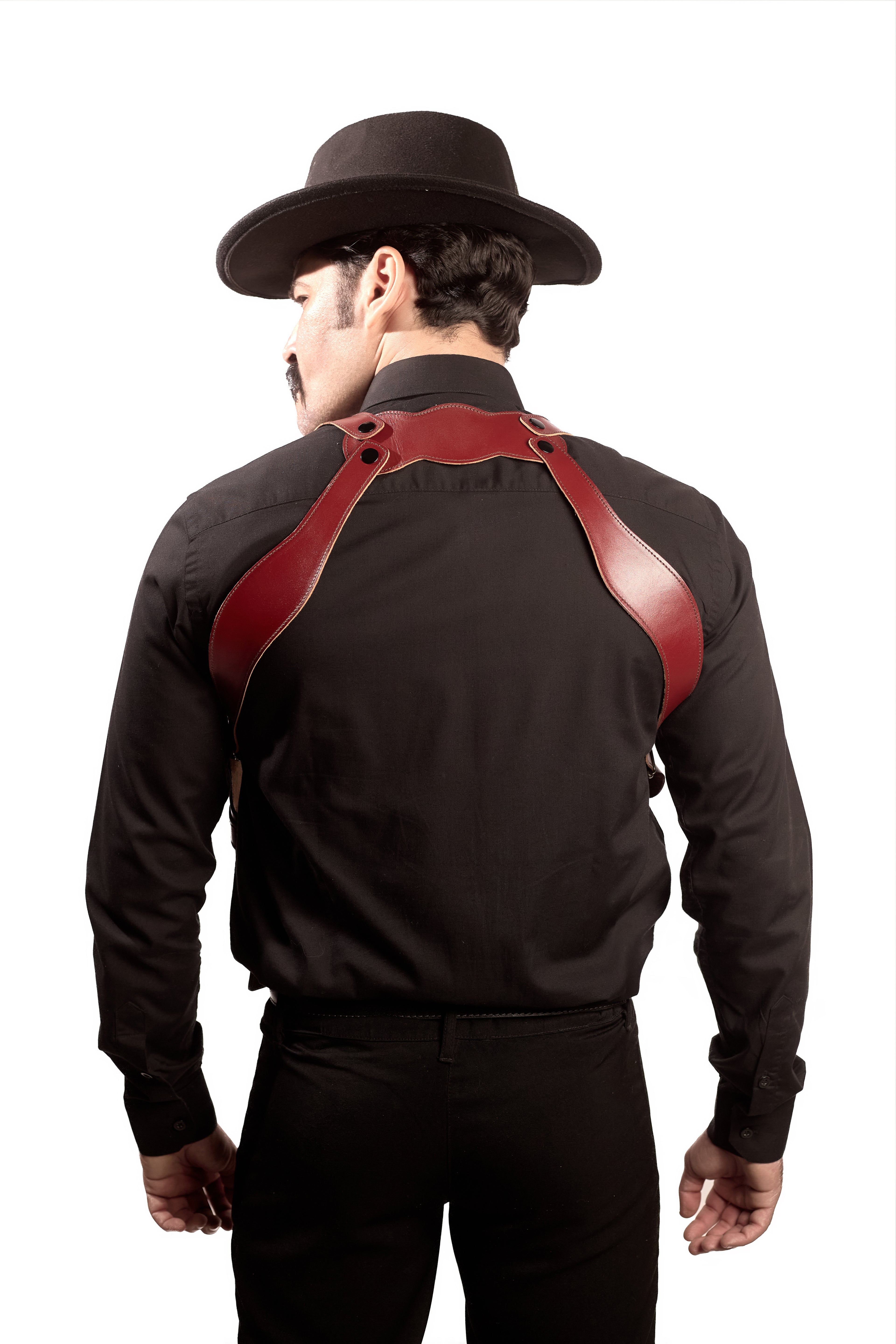 Shoulder Holster with Mag Pouch Burgundy (Sig_sauer)