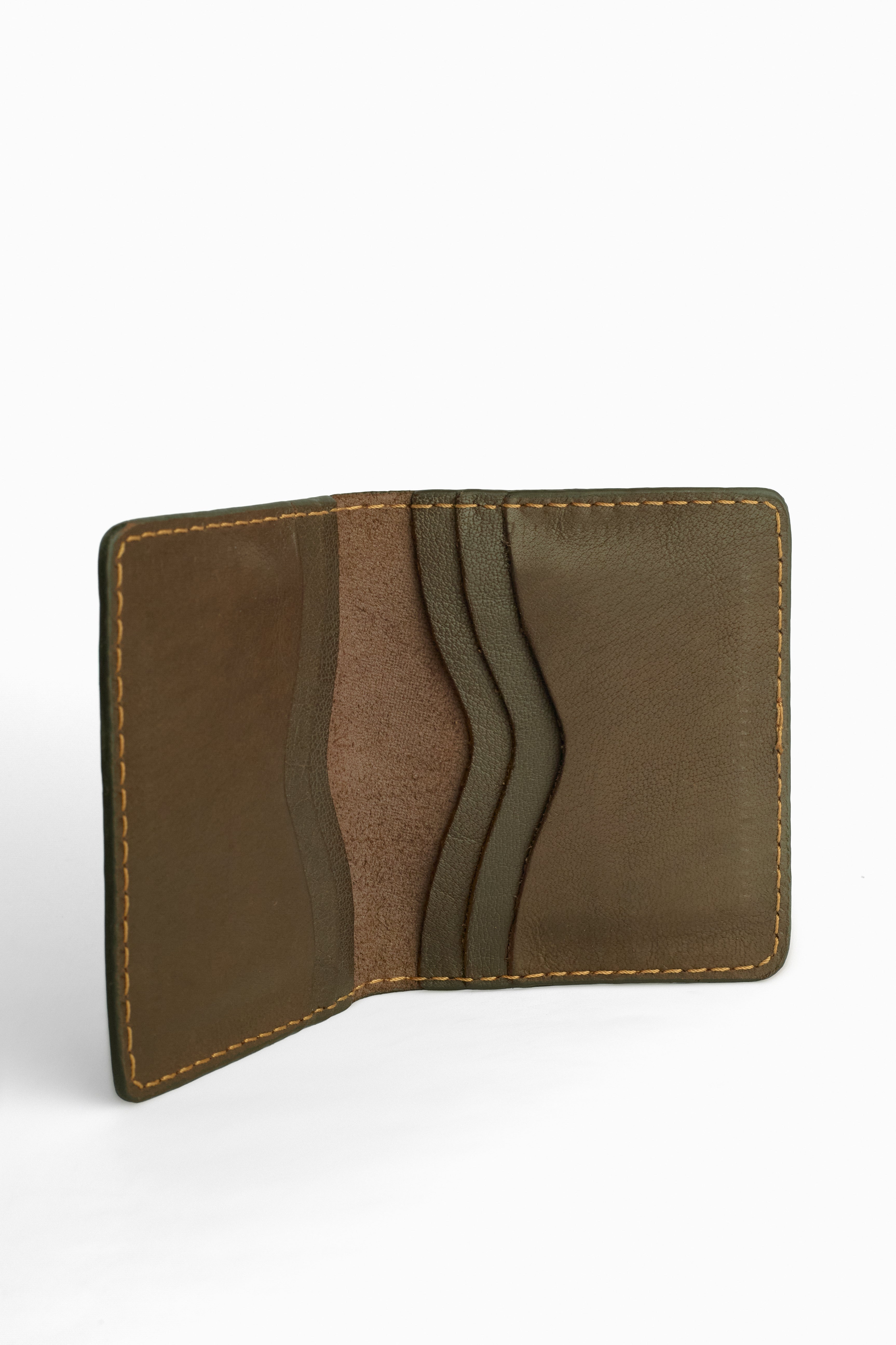 Card Holder Double Napa dark-brown