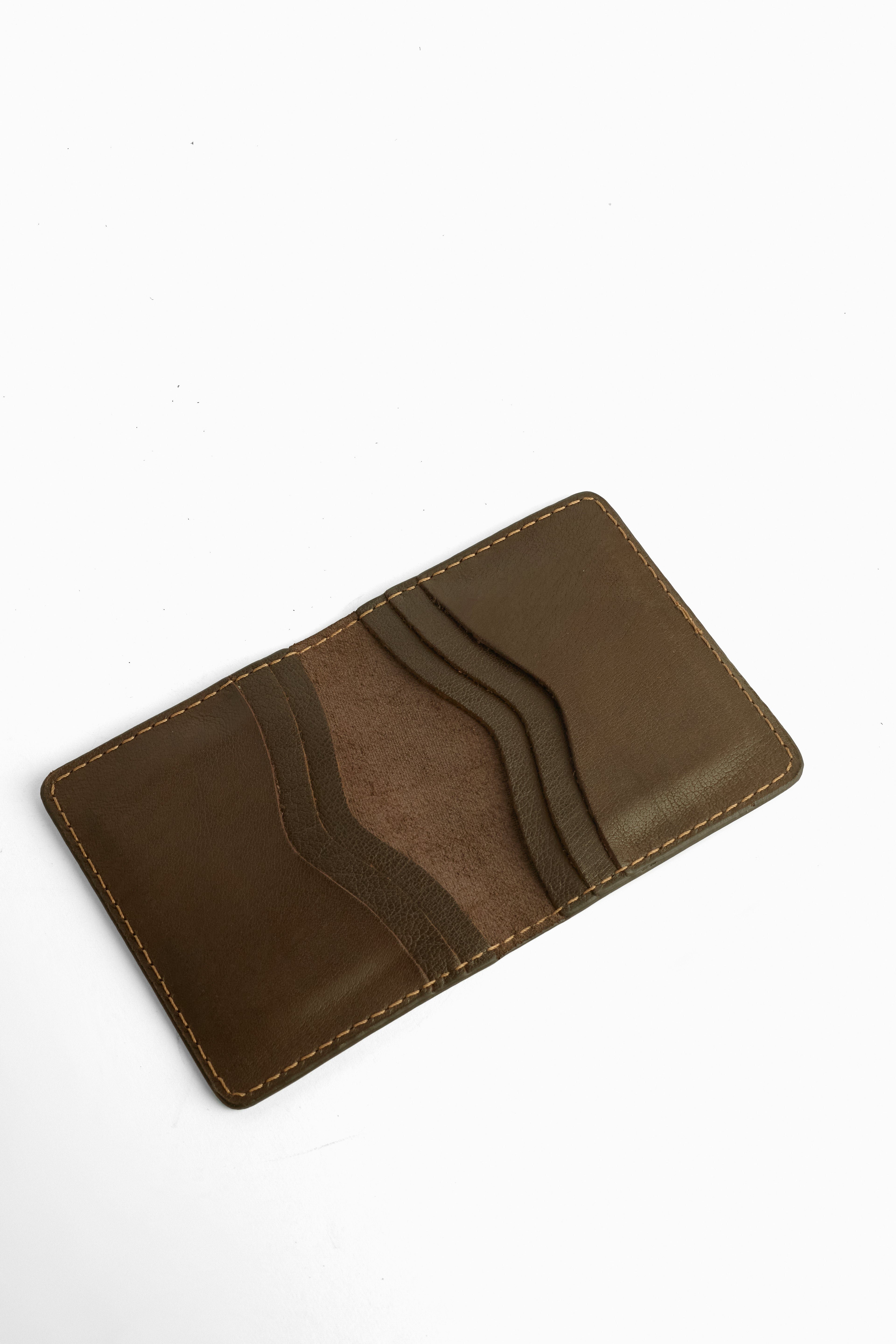 Card Holder Double Napa dark-brown