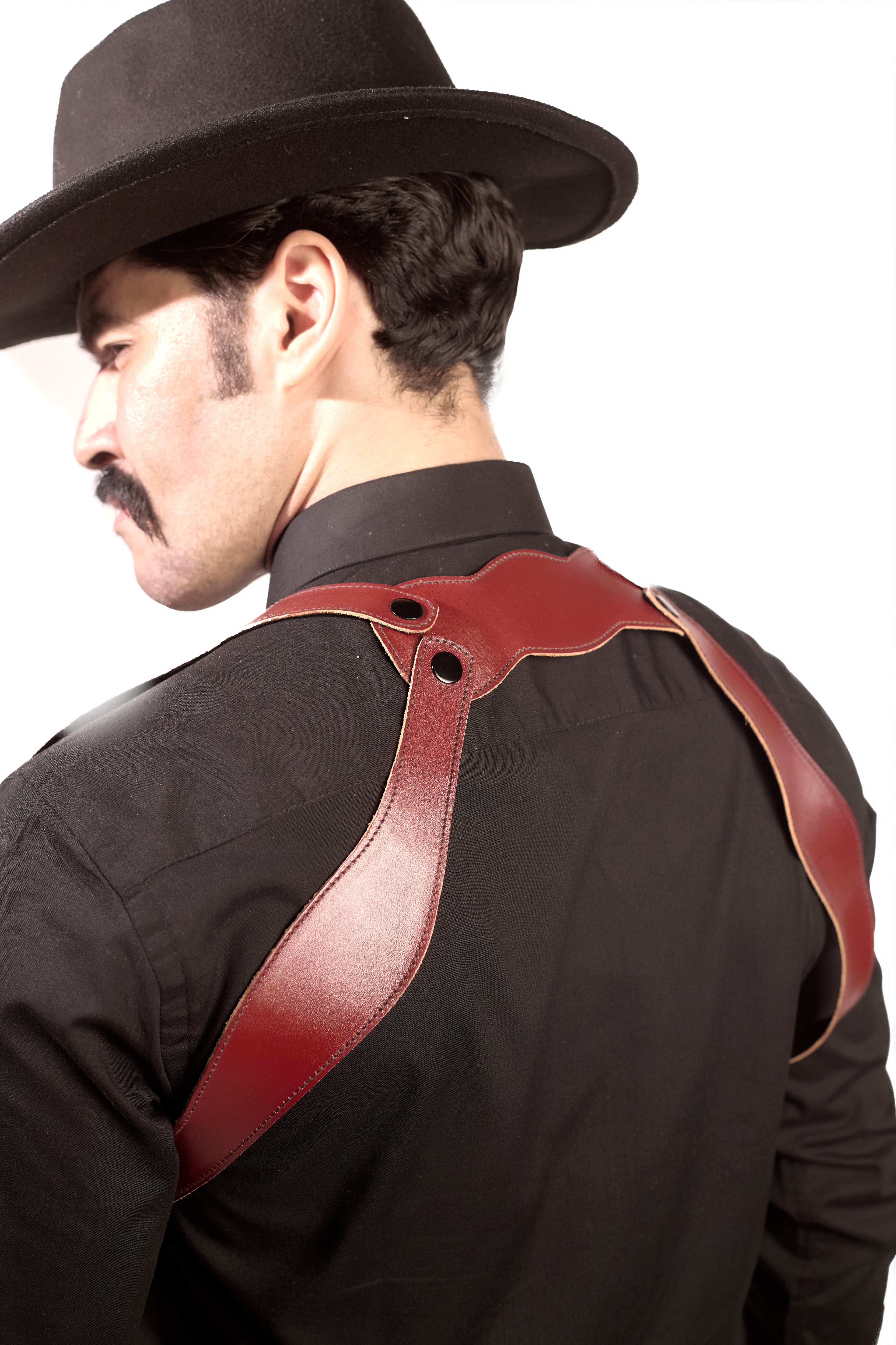 Shoulder Holster with Mag Pouch Burgundy (Sig_sauer)