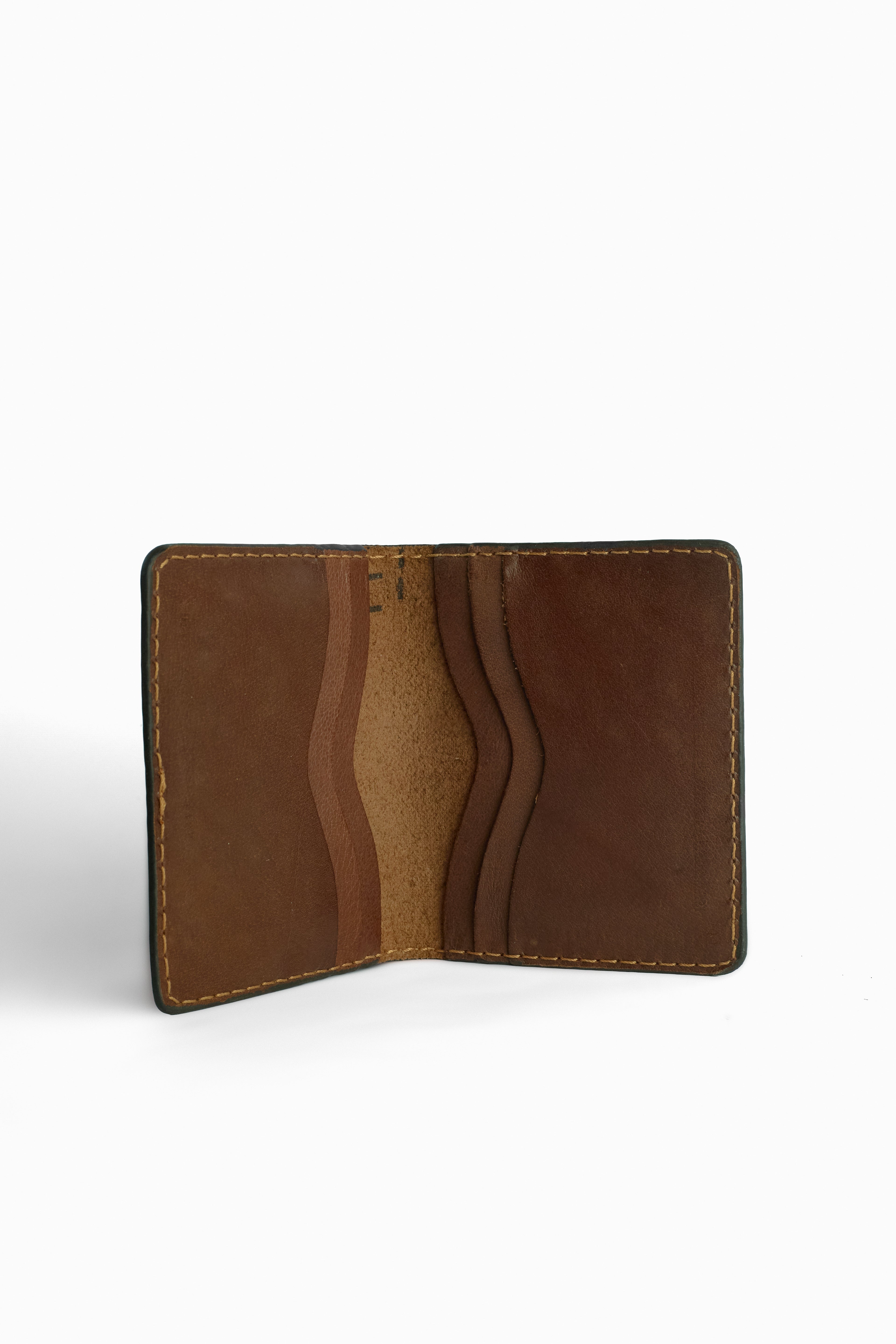 Card Holder Double Napa brown