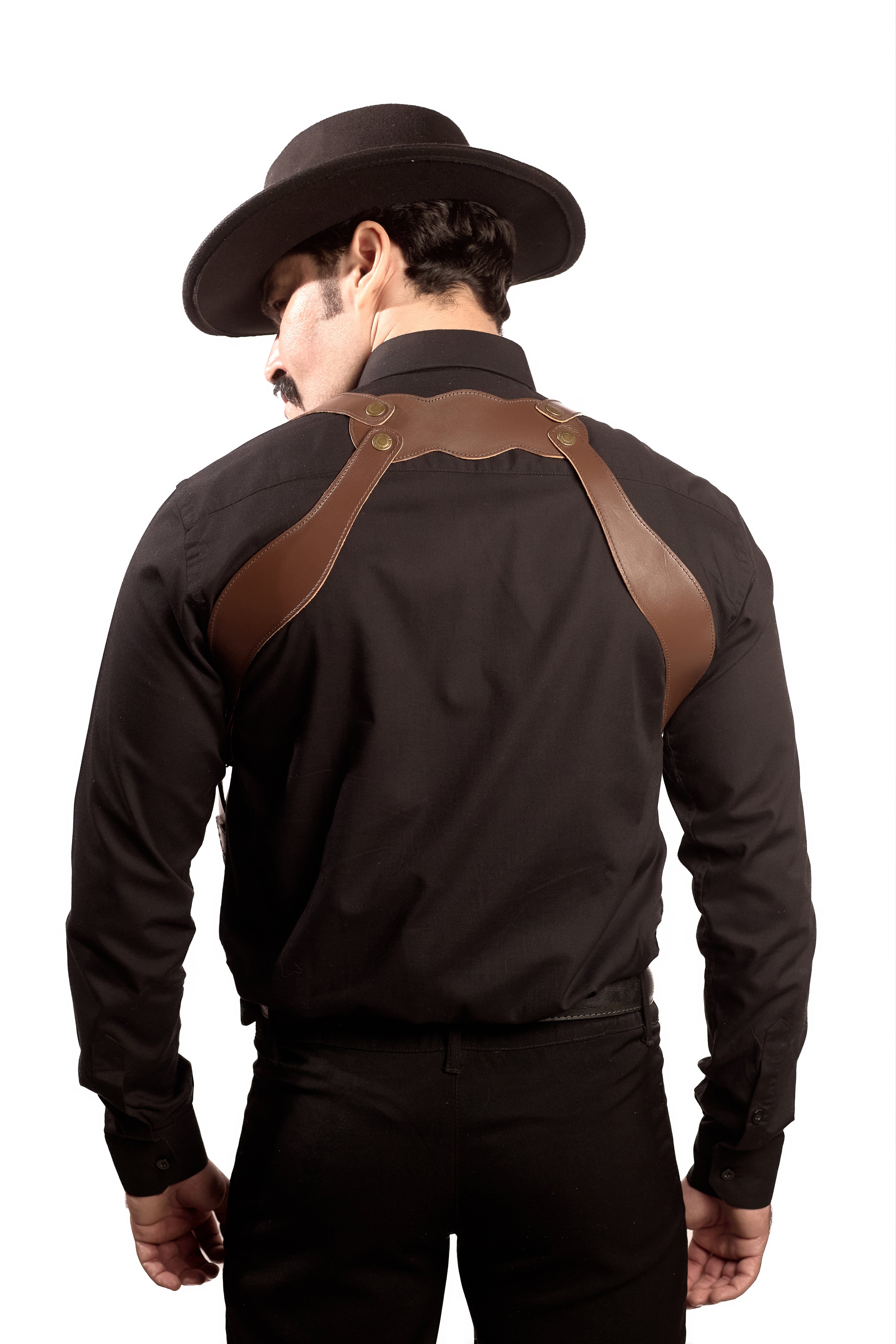 Shoulder Holster with Mag Pouch Brown (Sig_sauer)