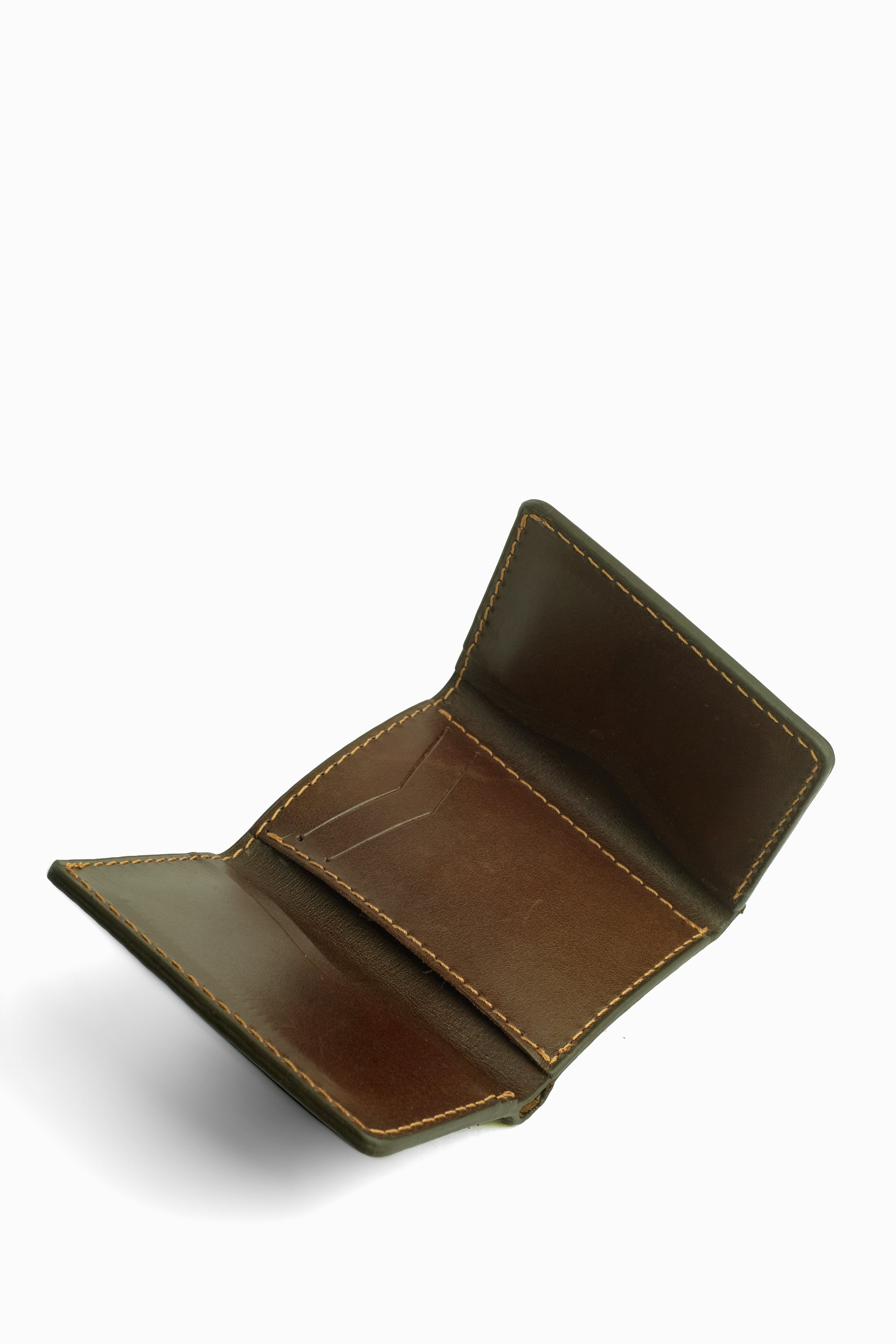 wallet napa Triple Capsule Station dark-brown