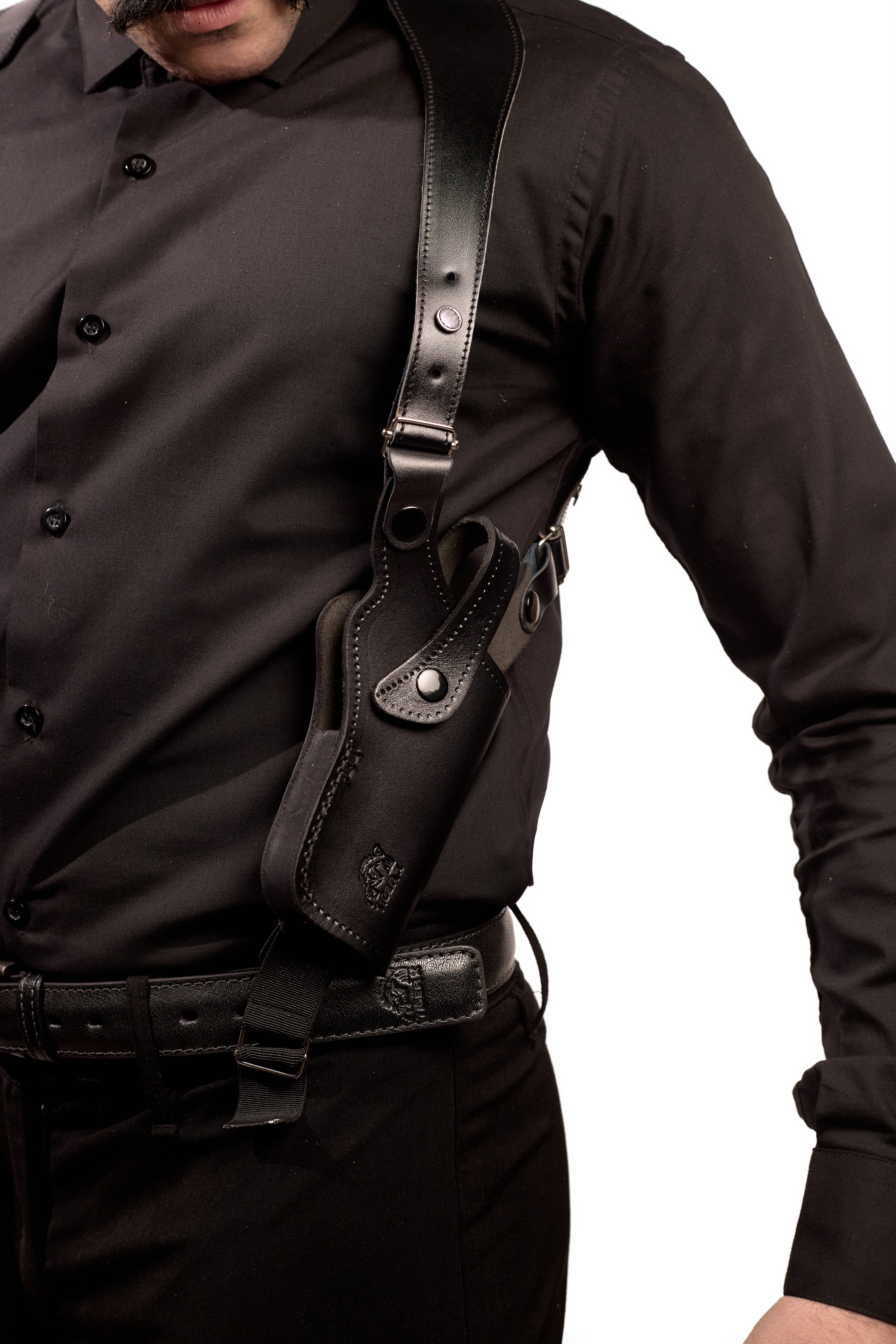 Shoulder Holster with Mag Pouch Black (Beretta)