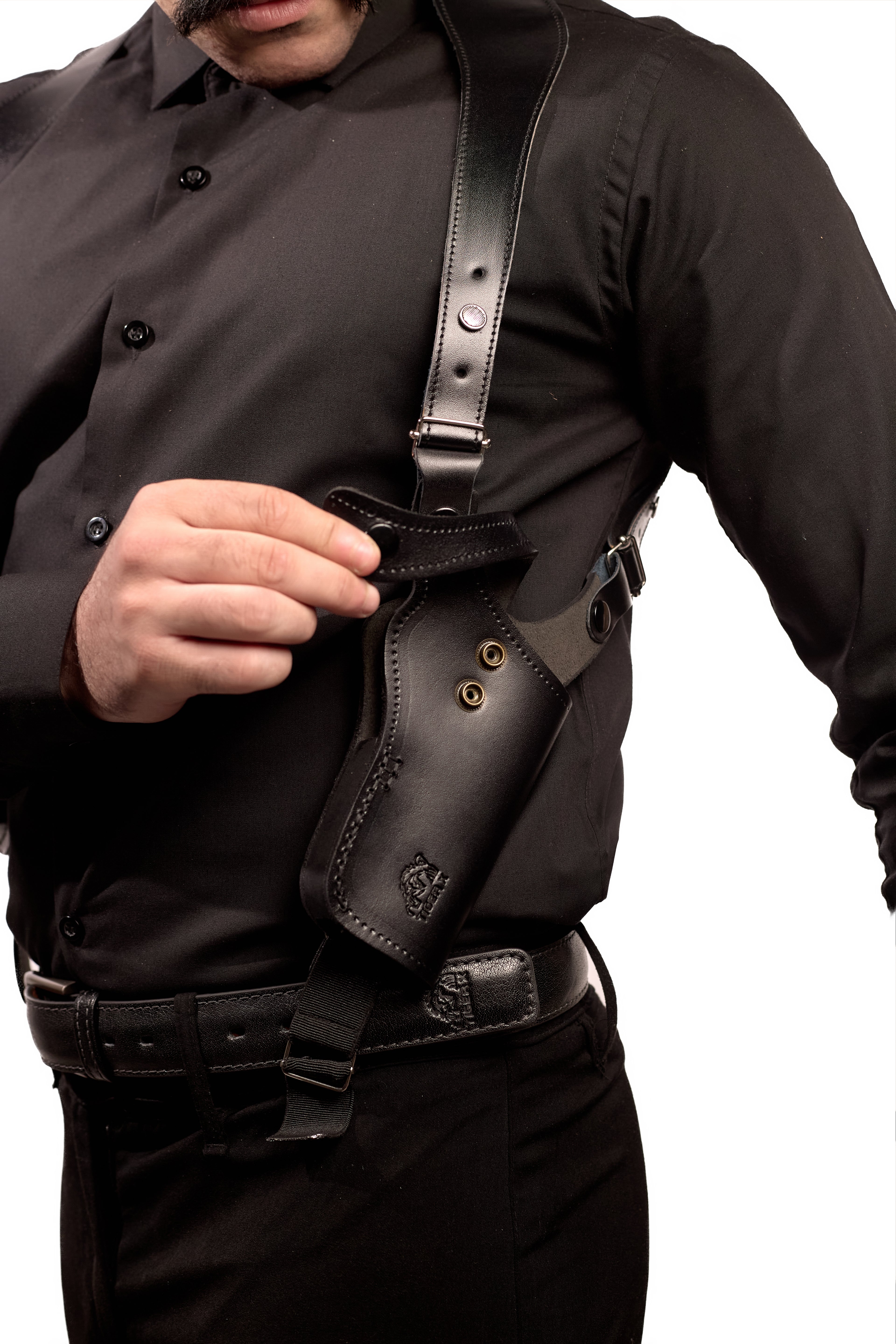 Shoulder Holster with Mag Pouch Black (Beretta)