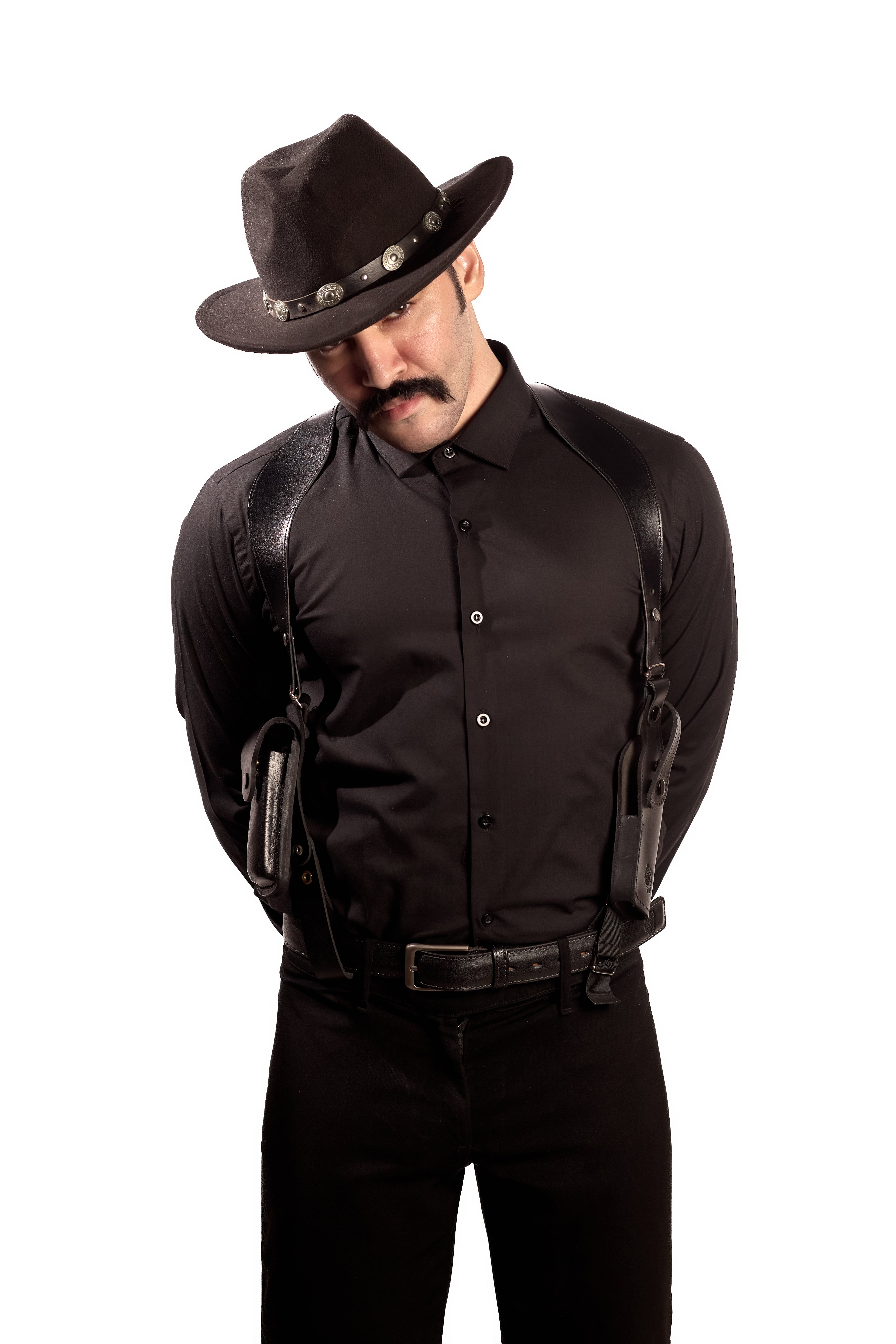Shoulder Holster with Mag Pouch Black (Beretta)