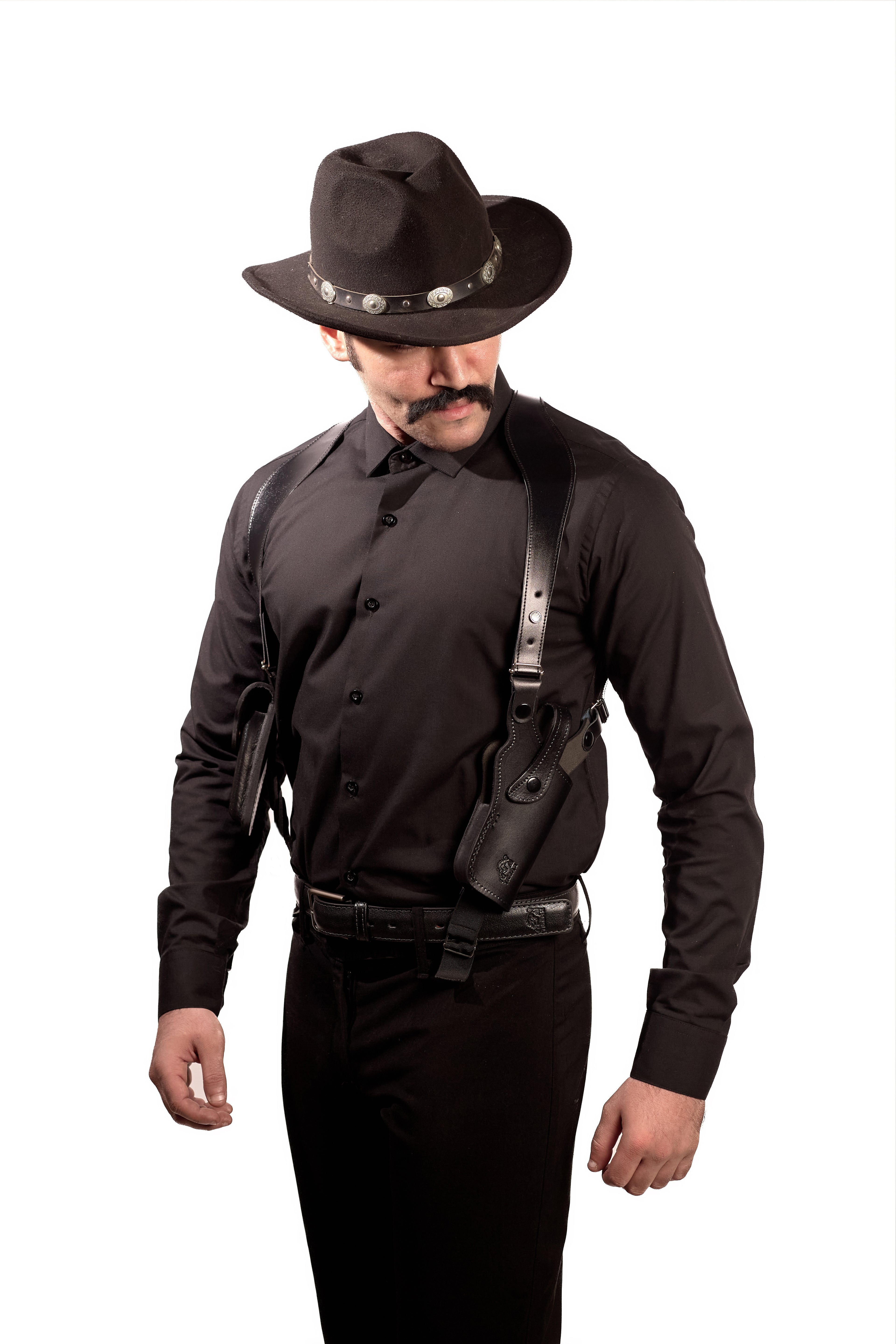 Shoulder Holster with Mag Pouch Black (Beretta)