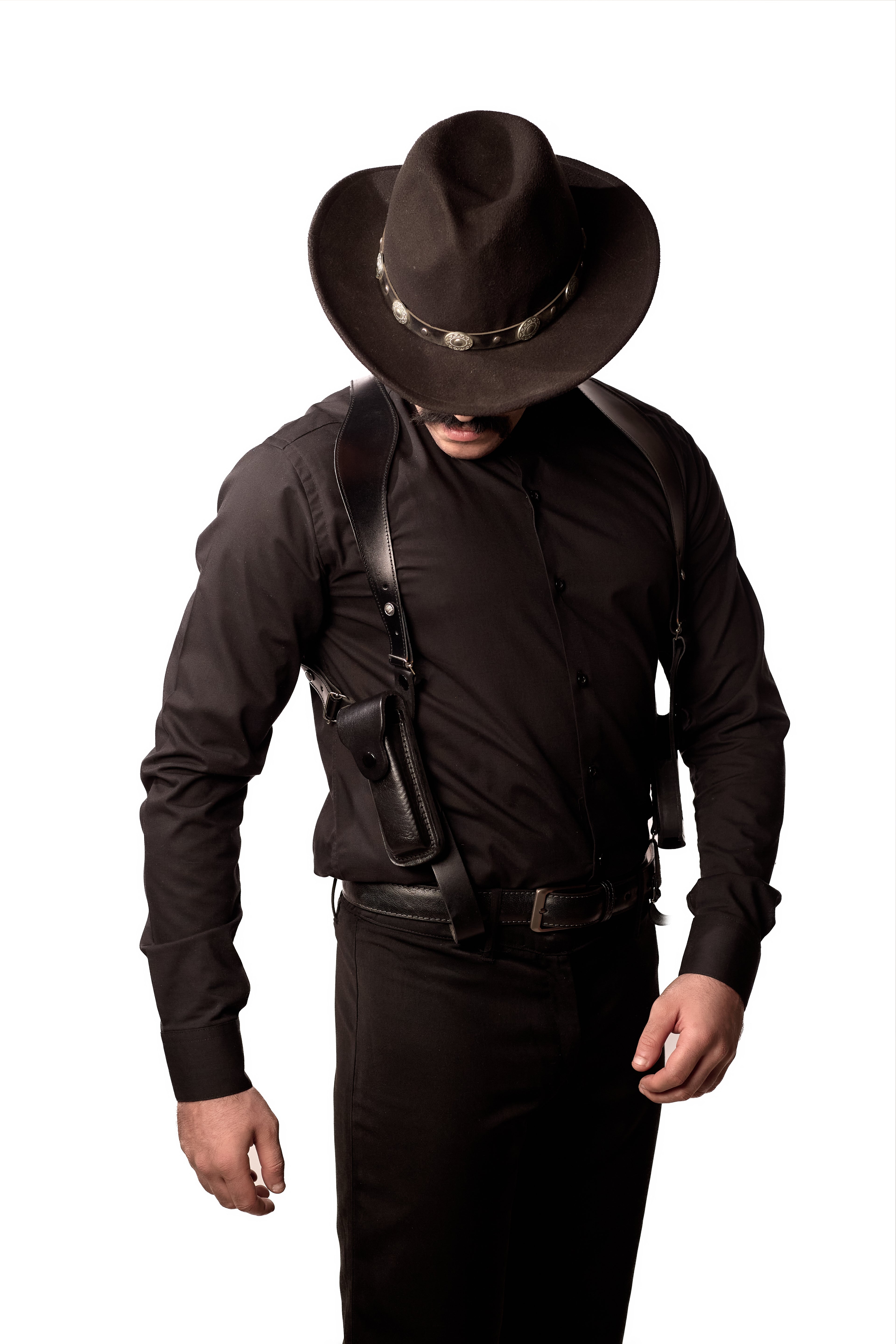 Shoulder Holster with Mag Pouch Black (Beretta)