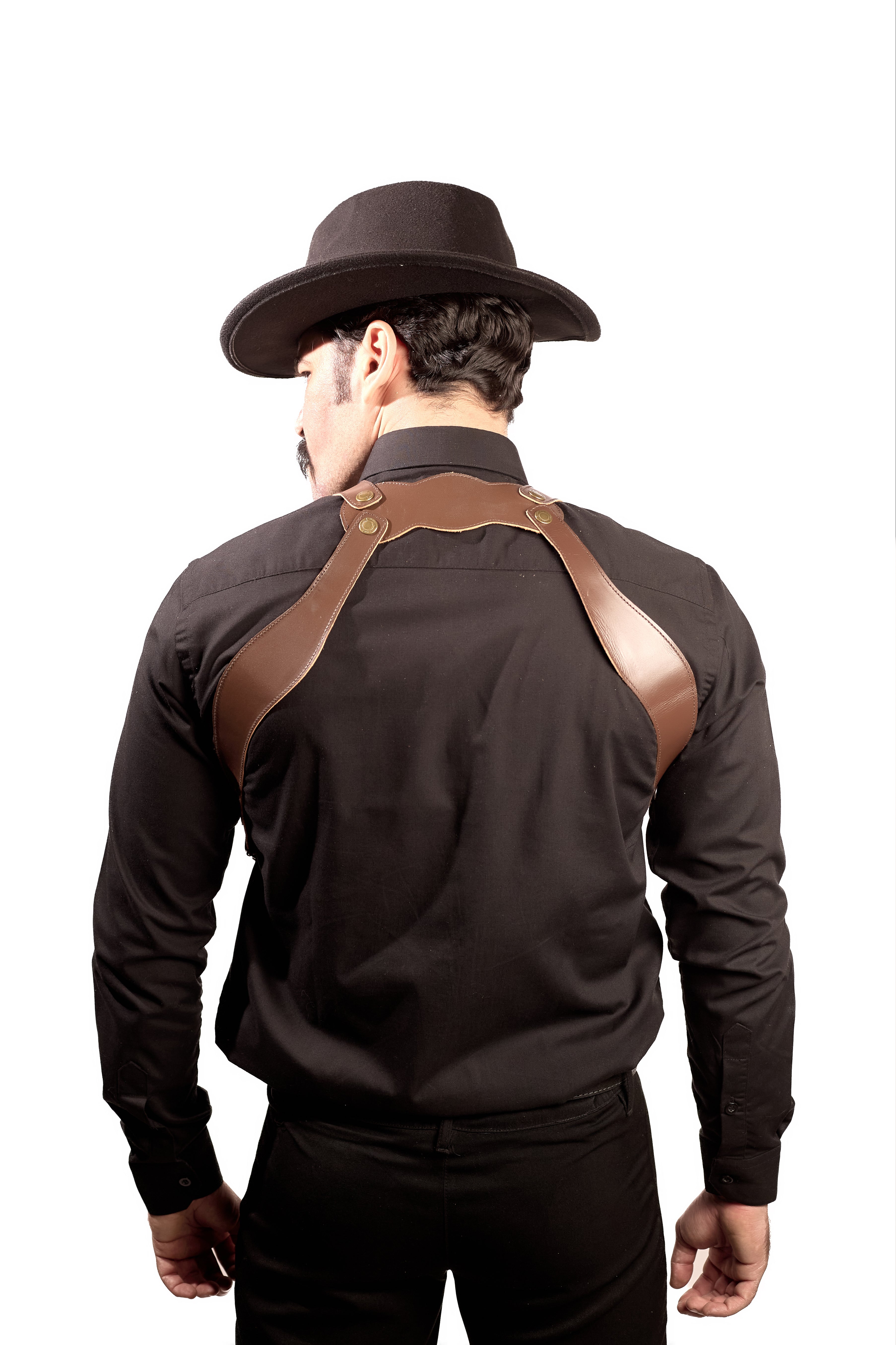 Shoulder Holster with Mag Pouch Brown (Beretta)