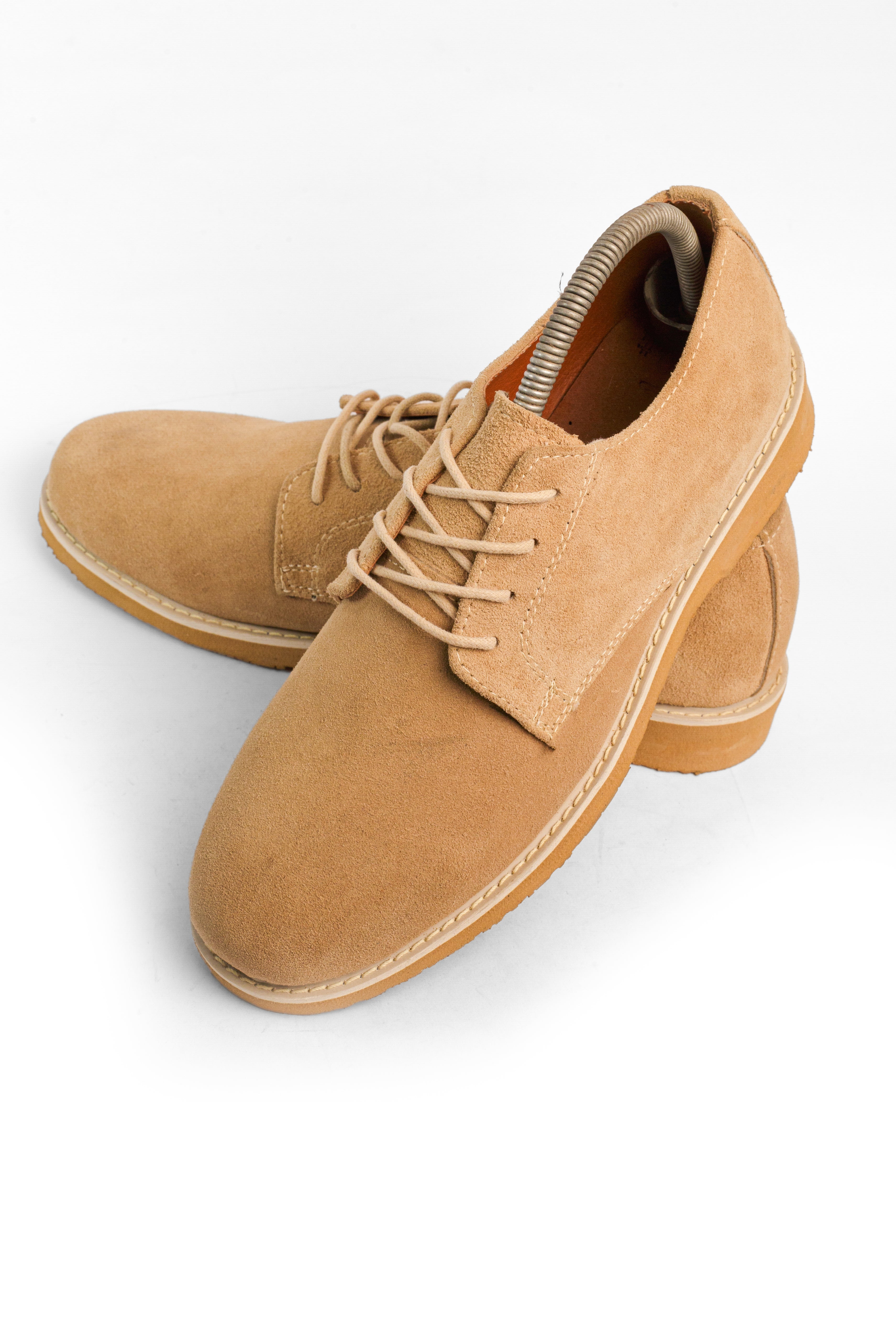 Suede Shoes - Beige