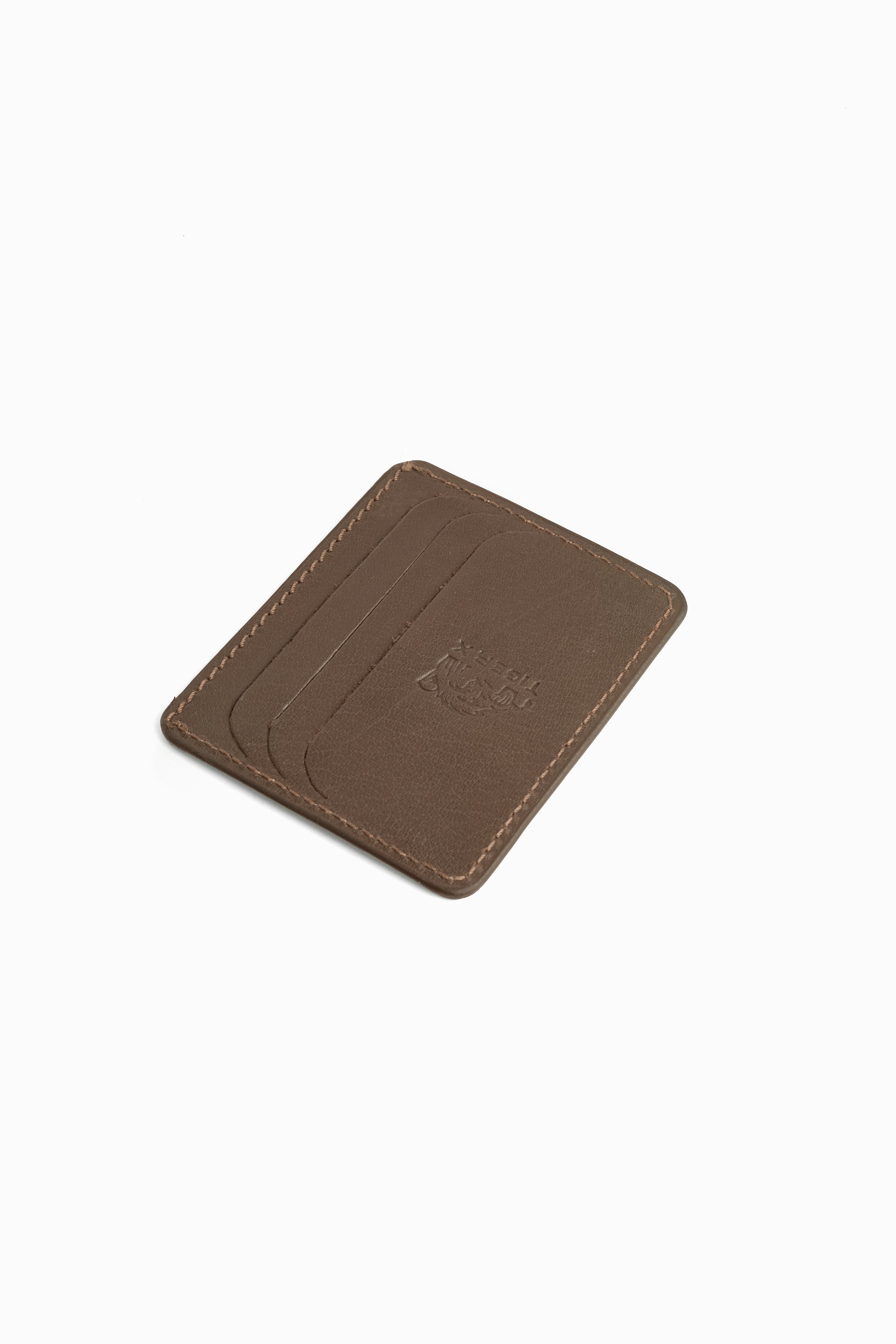Card Holder Single Napa dark-brown